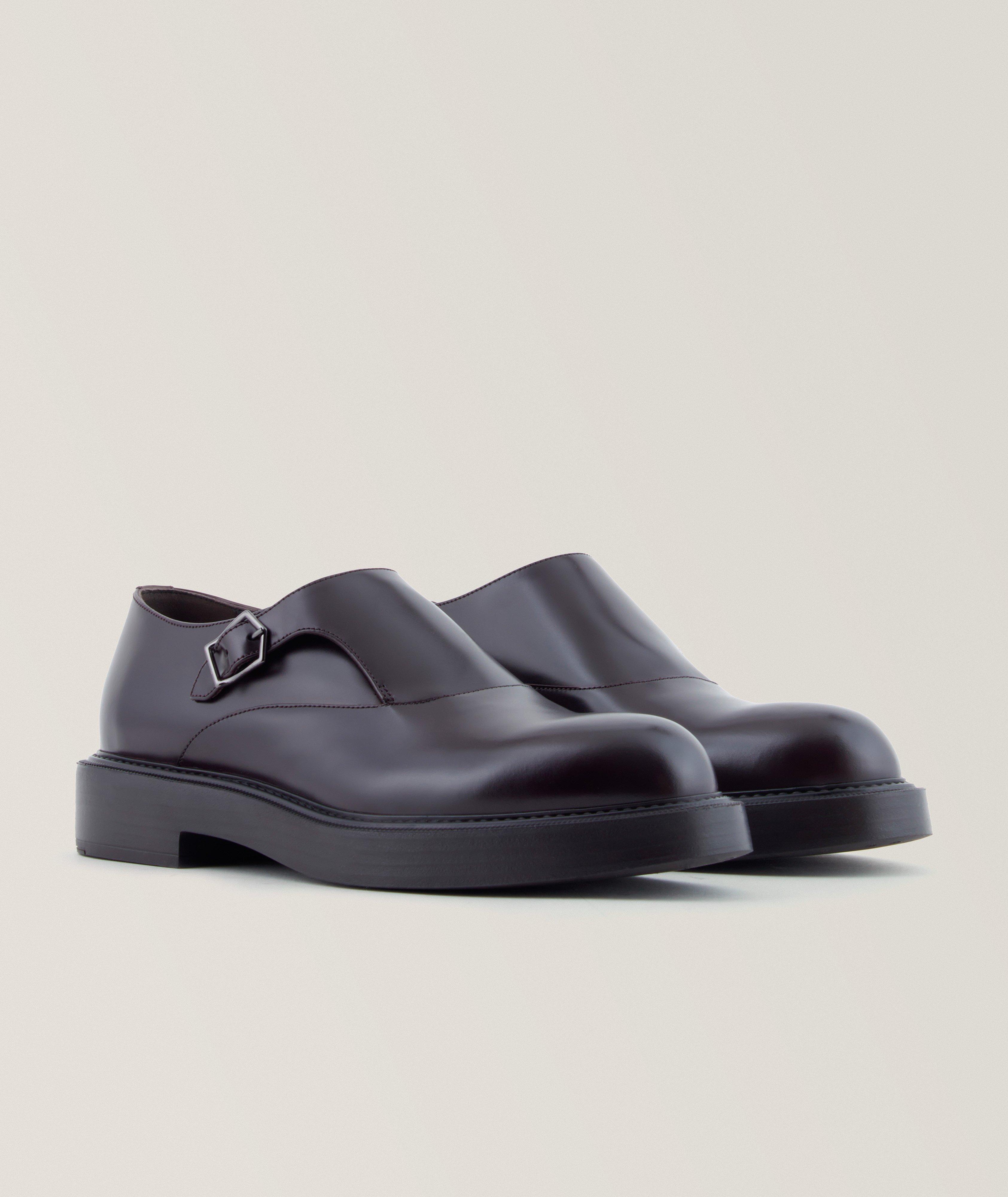 Souliers à boucle en cuir brossé image 3