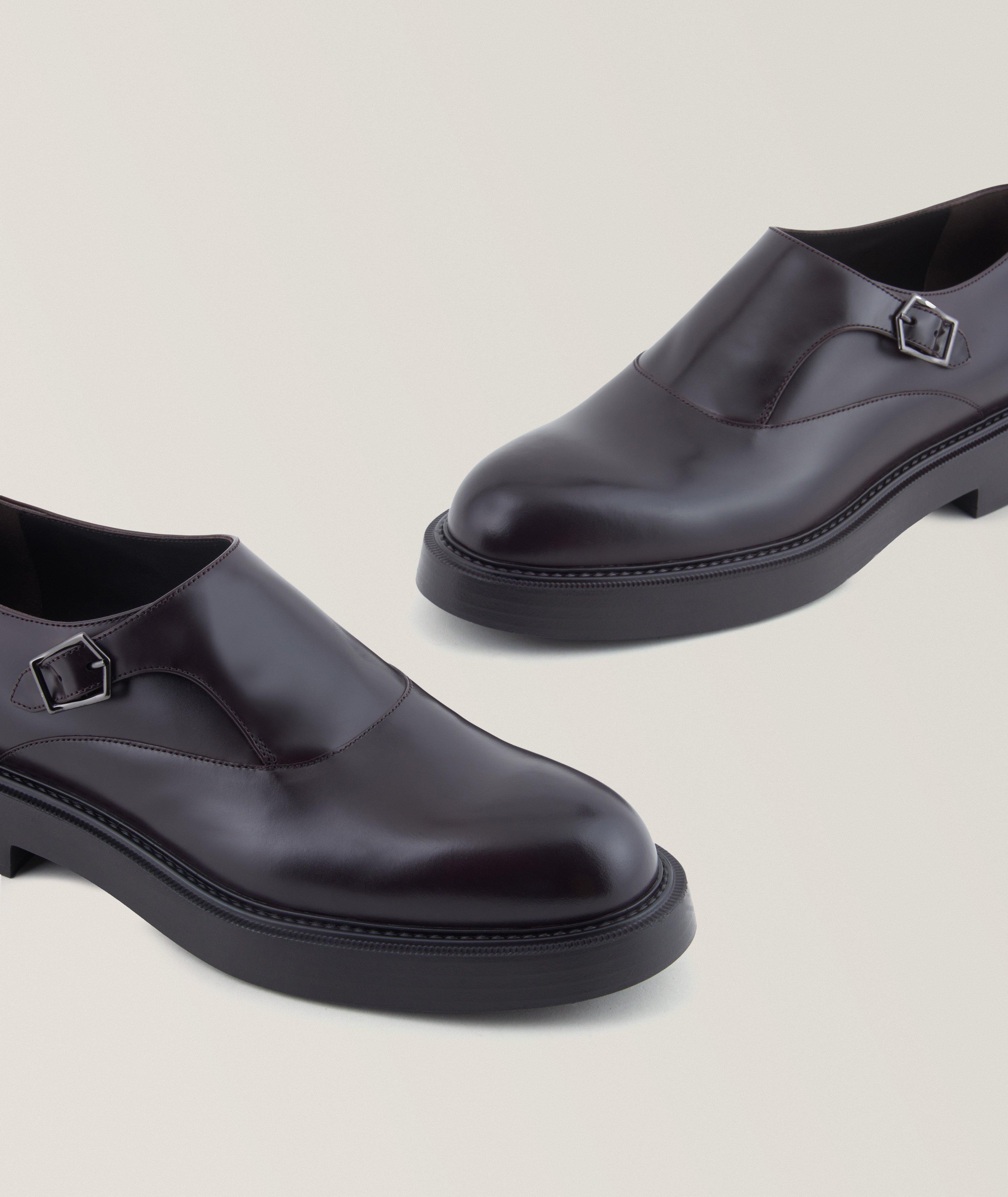 Souliers à boucle en cuir brossé image 4