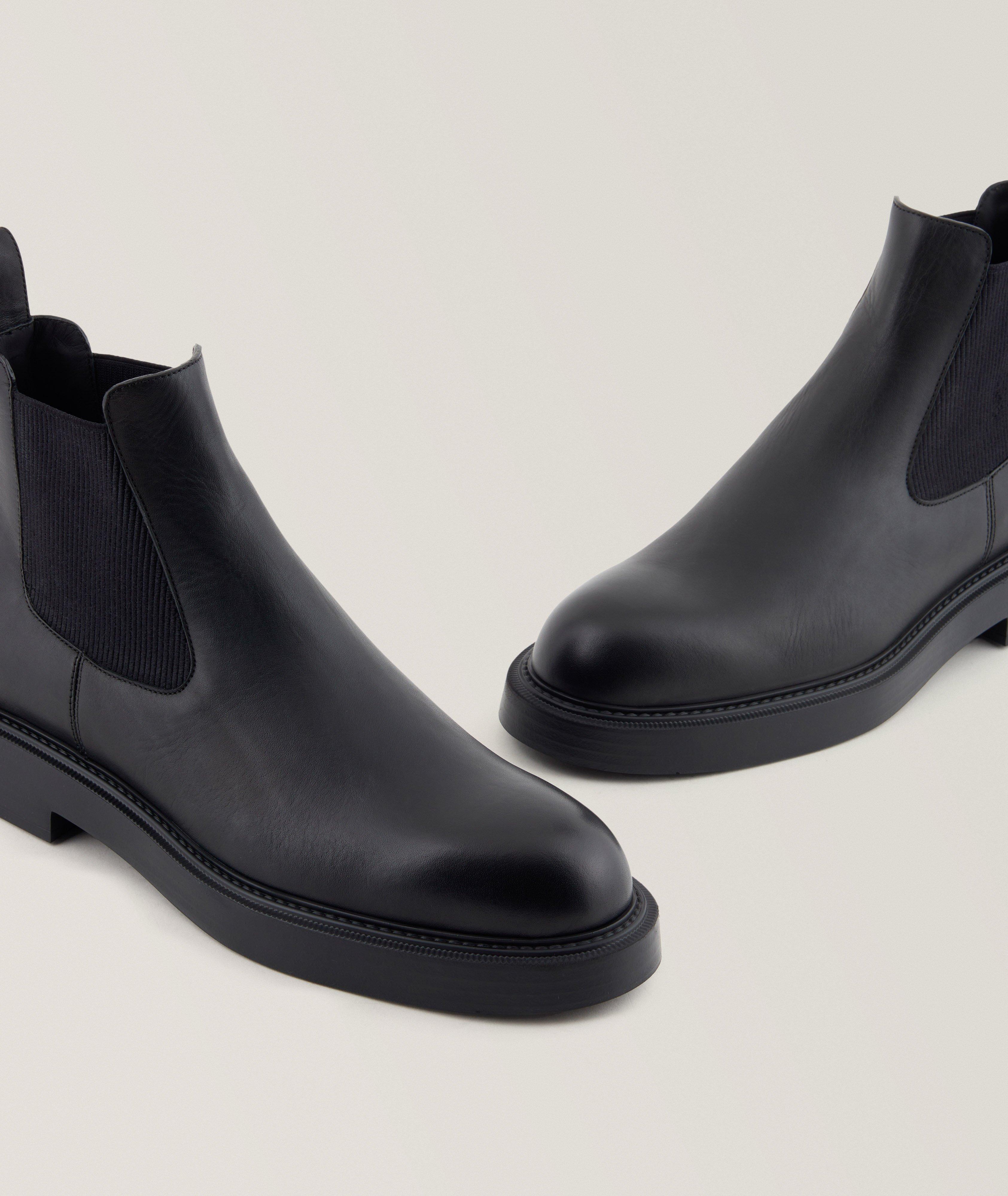 Dappled Leather Beatle Boots image 4