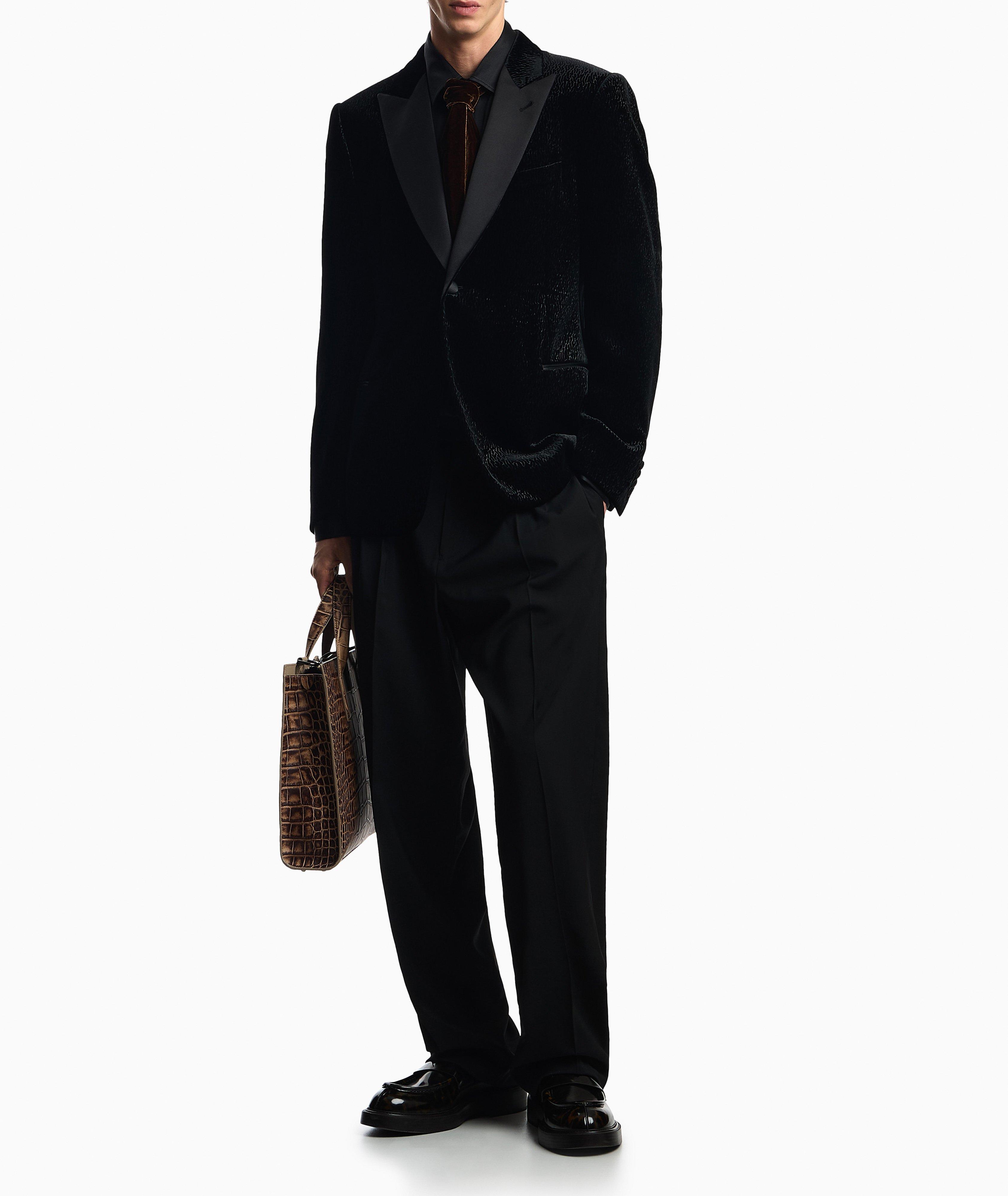 Embossed Velvet Sport Jacket image 4