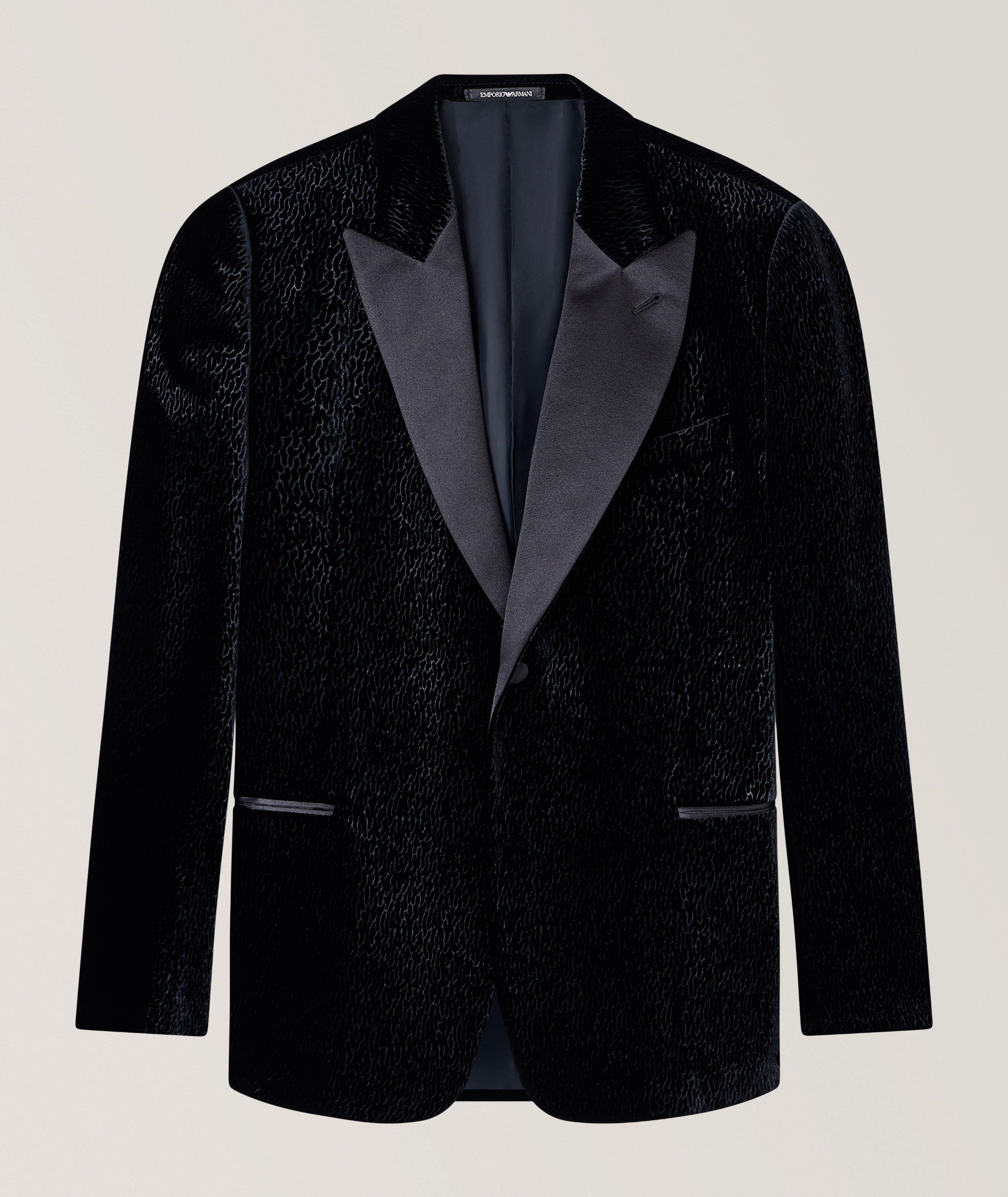 Embossed Velvet Sport Jacket image 0
