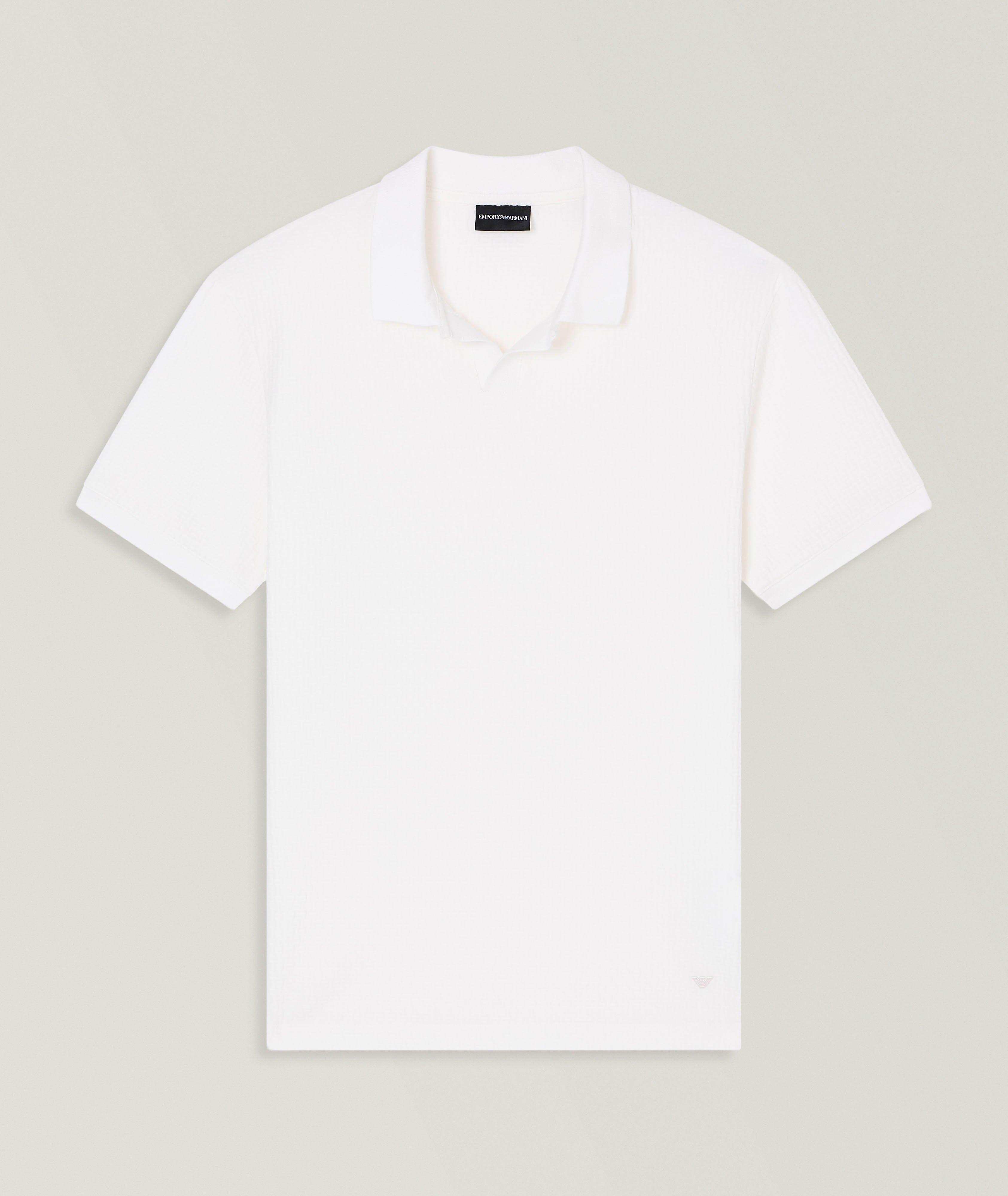 ASV Jacquard Johnny Collar Polo image 0