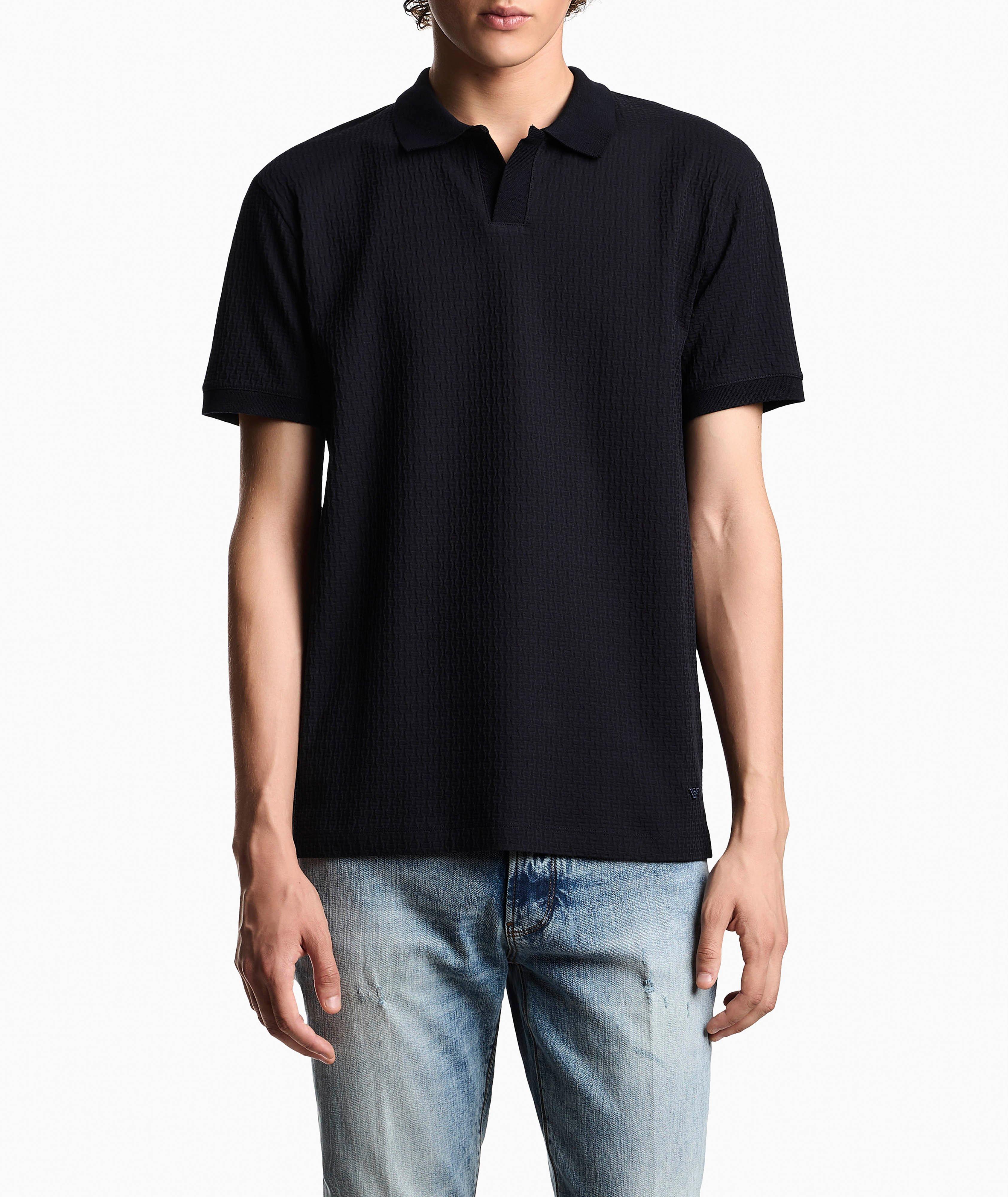 Polo à col ouvert, collection ASV axée sur la durabilité image 1