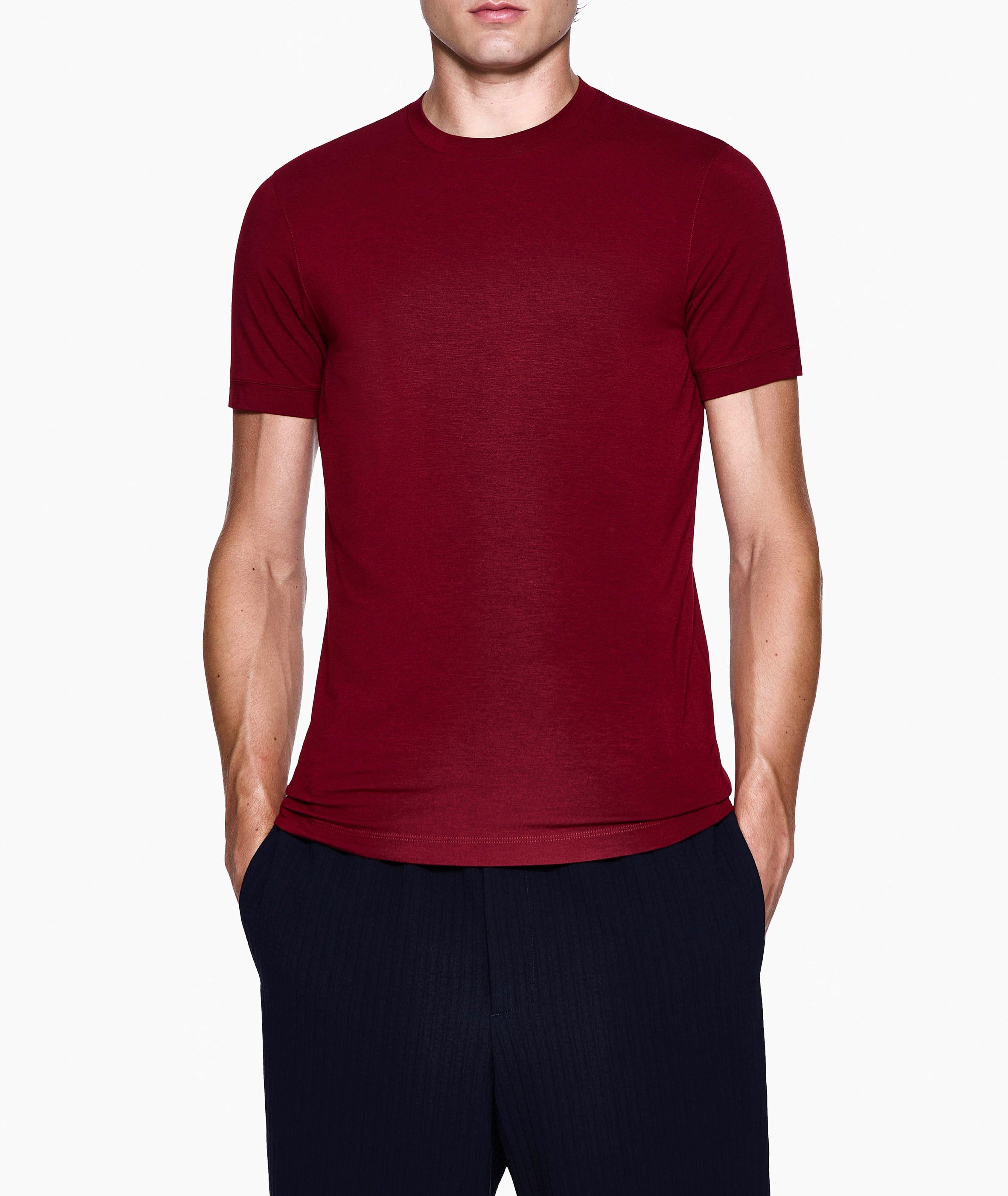T-shirt en jersey extensible image 1
