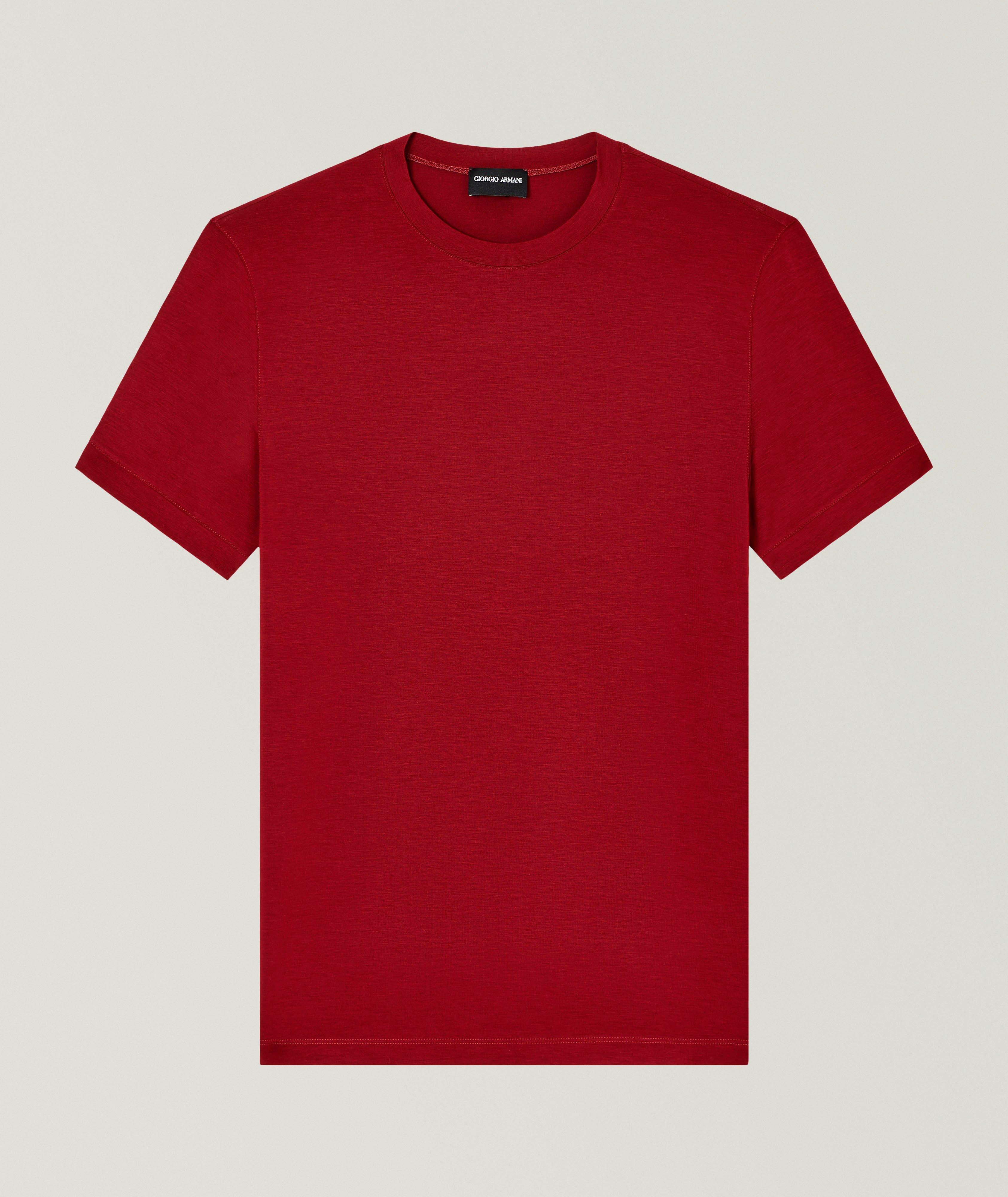 T-shirt en jersey extensible image 0