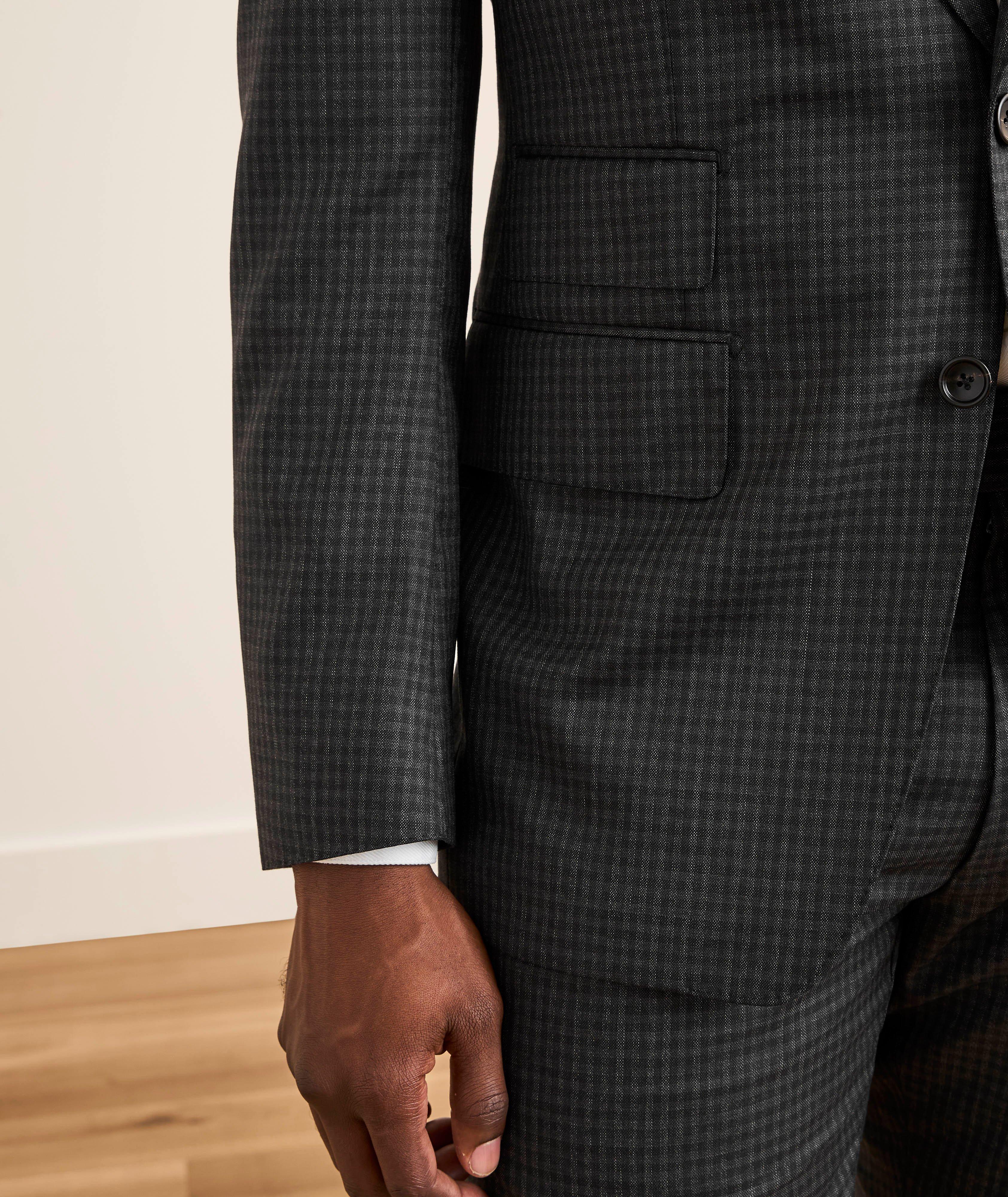 Shelton Gingham Wool Suit image 4