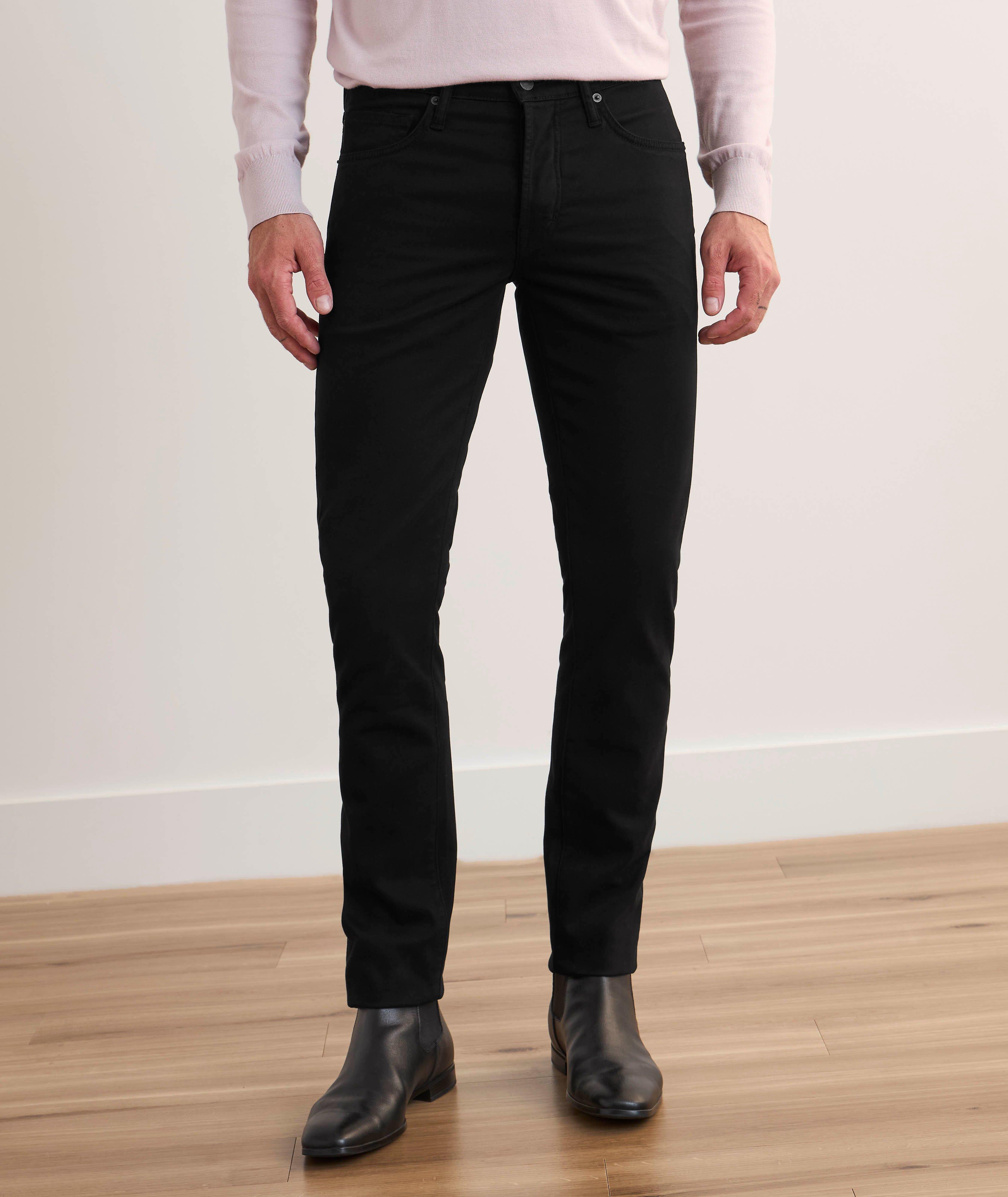 Jean en twill extensible de coupe amincie image 2