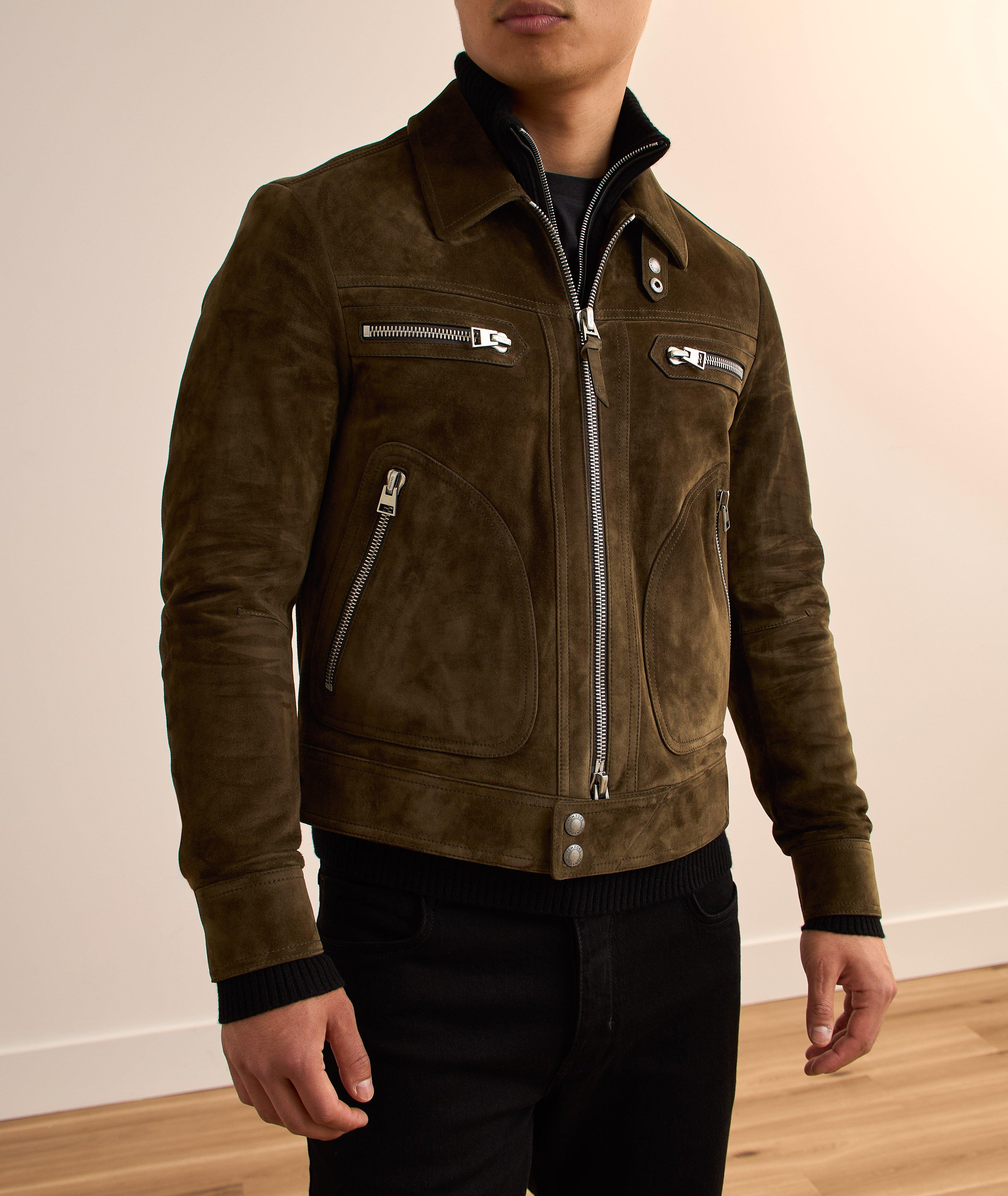 Blouson en suède image 1