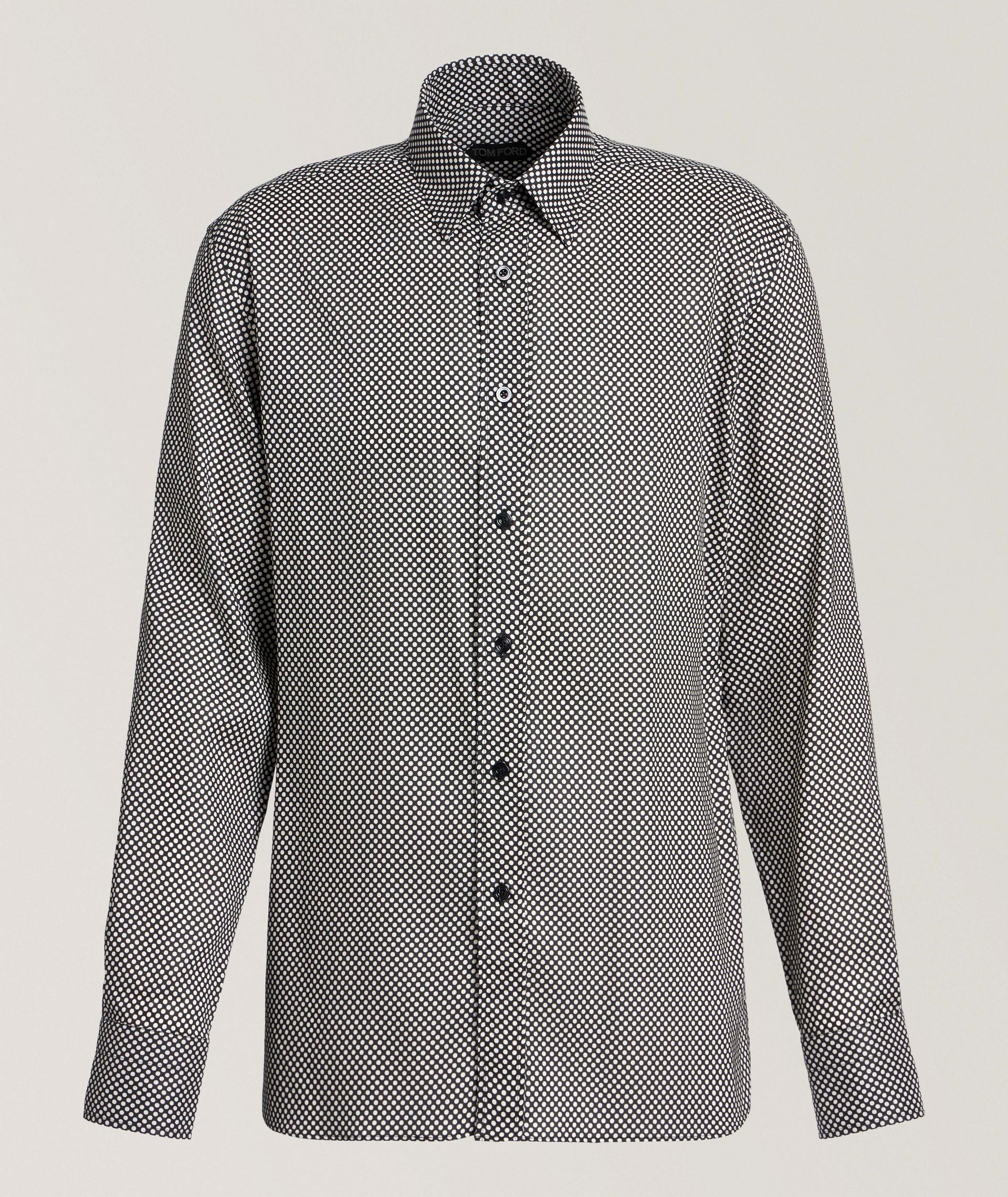 Chemise en lyocell à pois image 0