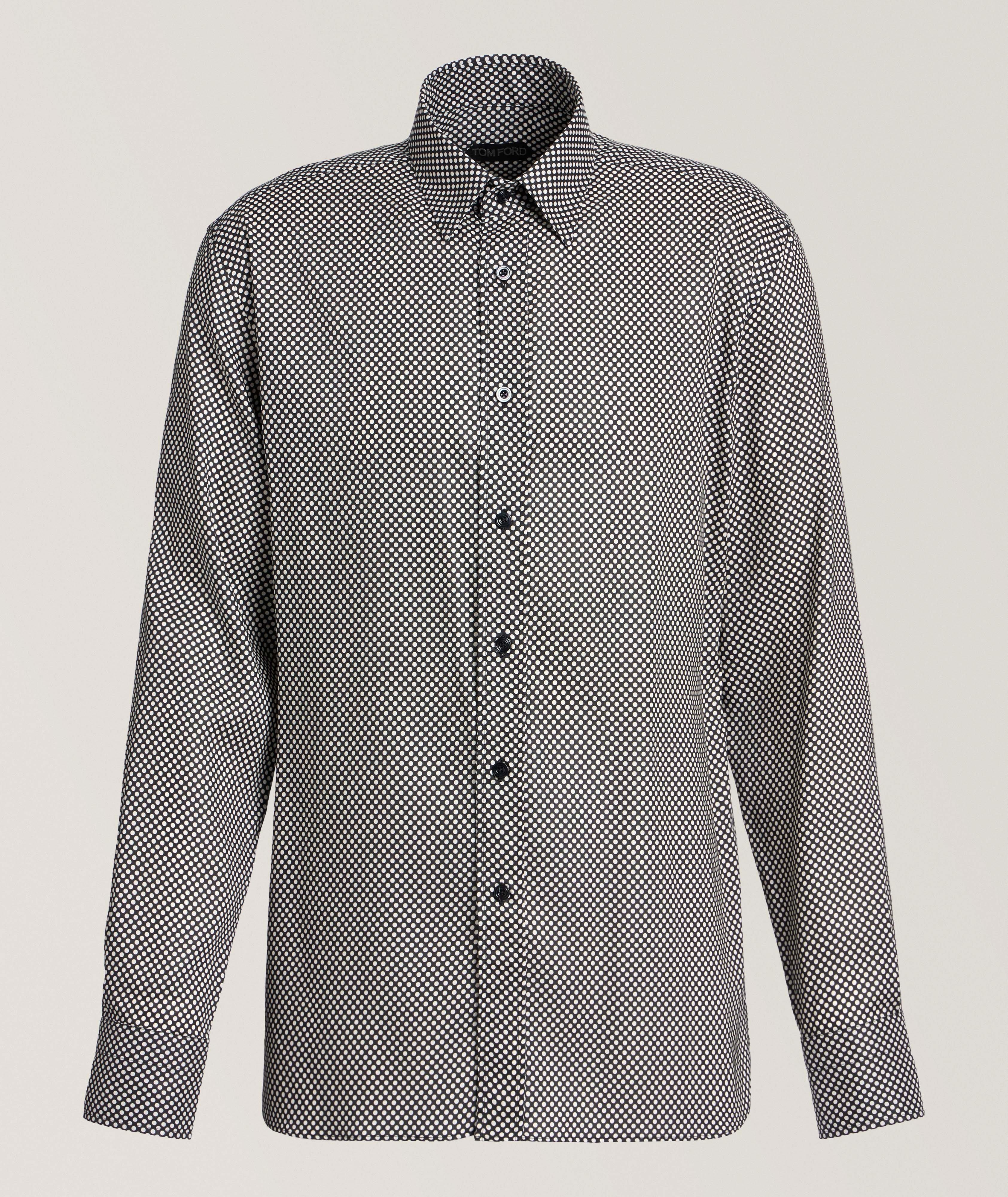 Chemise en lyocell à pois image 0