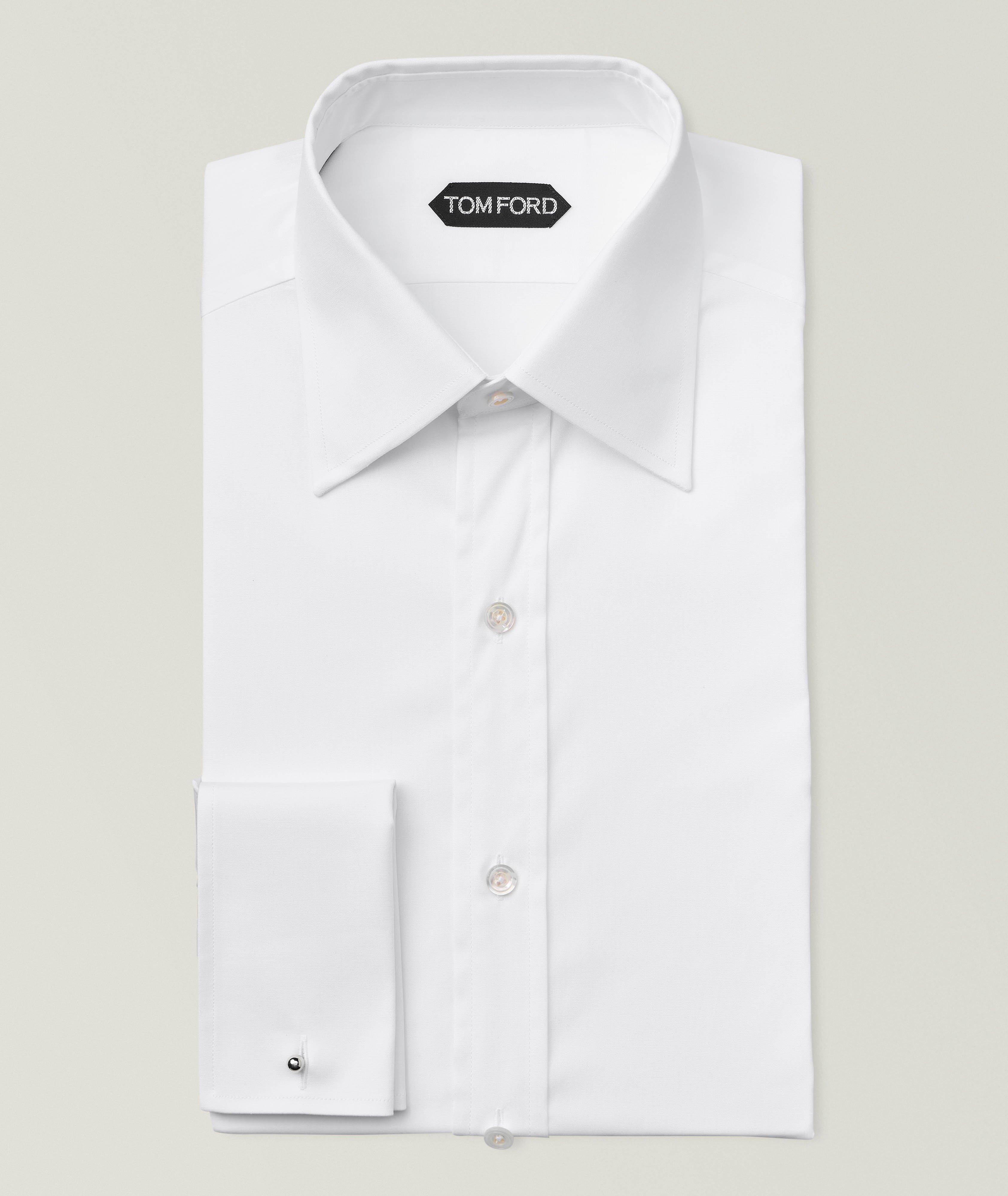 Slim-Fit Cotton Poplin Dress Shirt  image 0