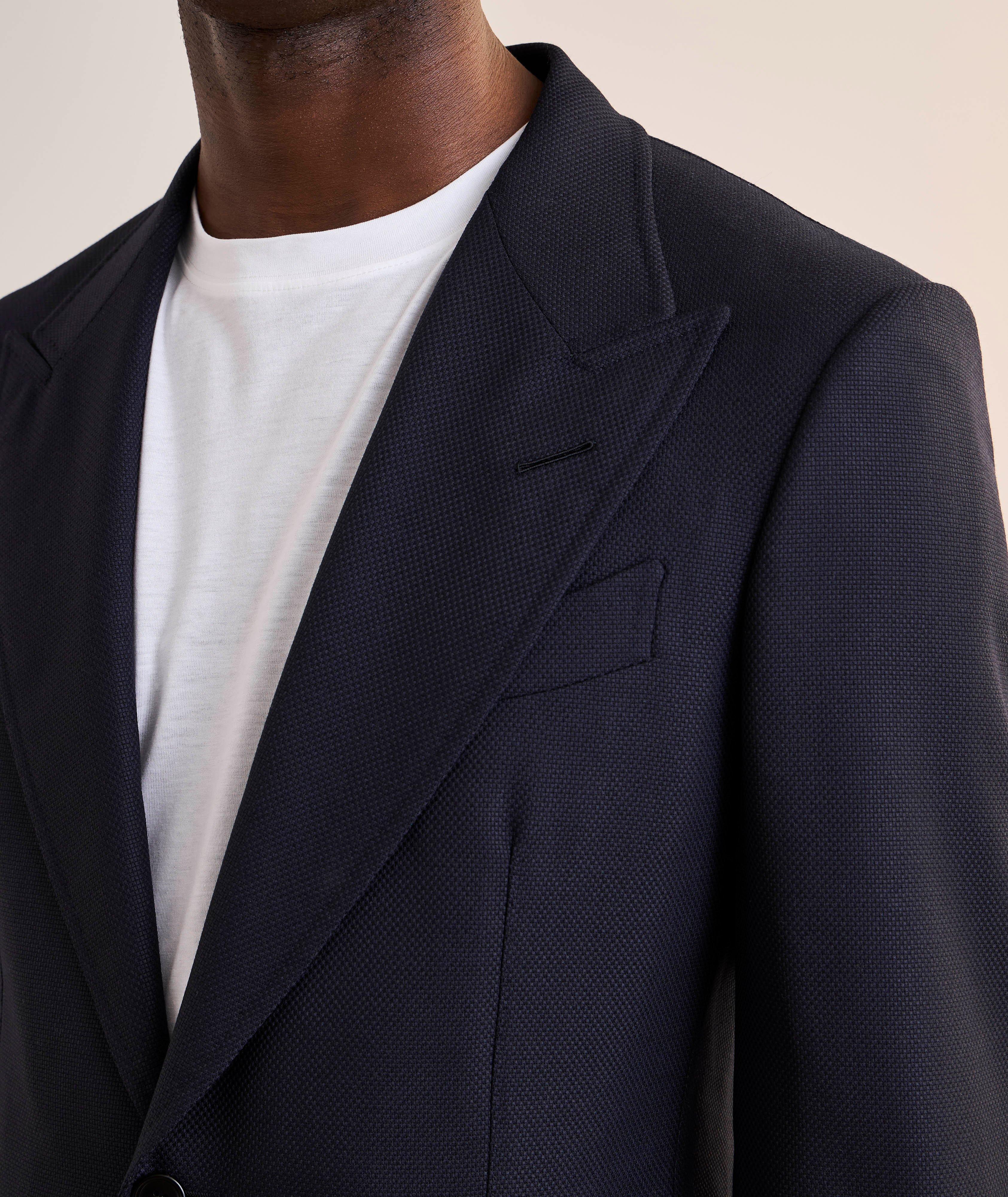 Shelton Hopsack Wool-Mohair Sport Jacket image 3