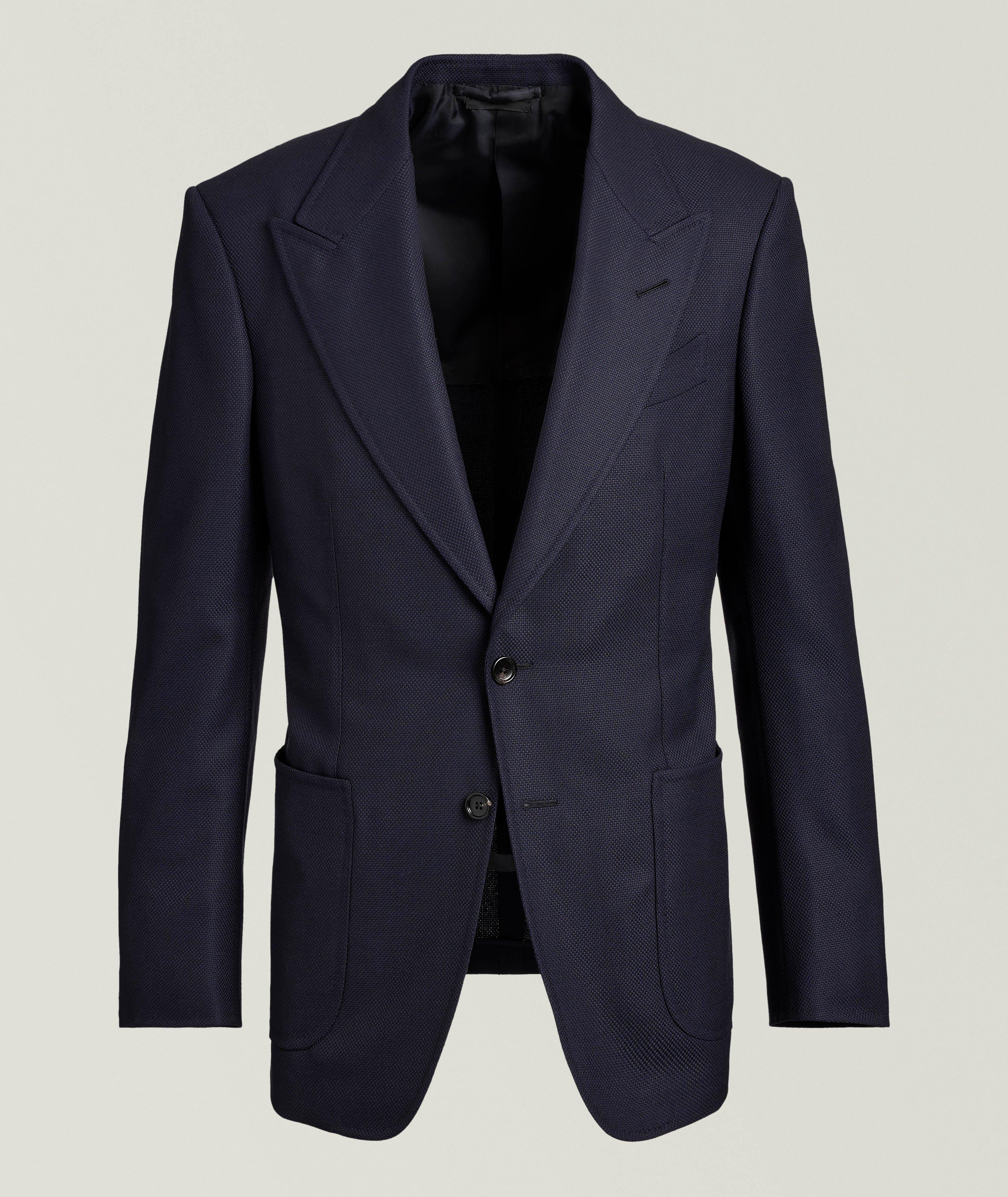 Shelton Hopsack Wool-Mohair Sport Jacket image 0