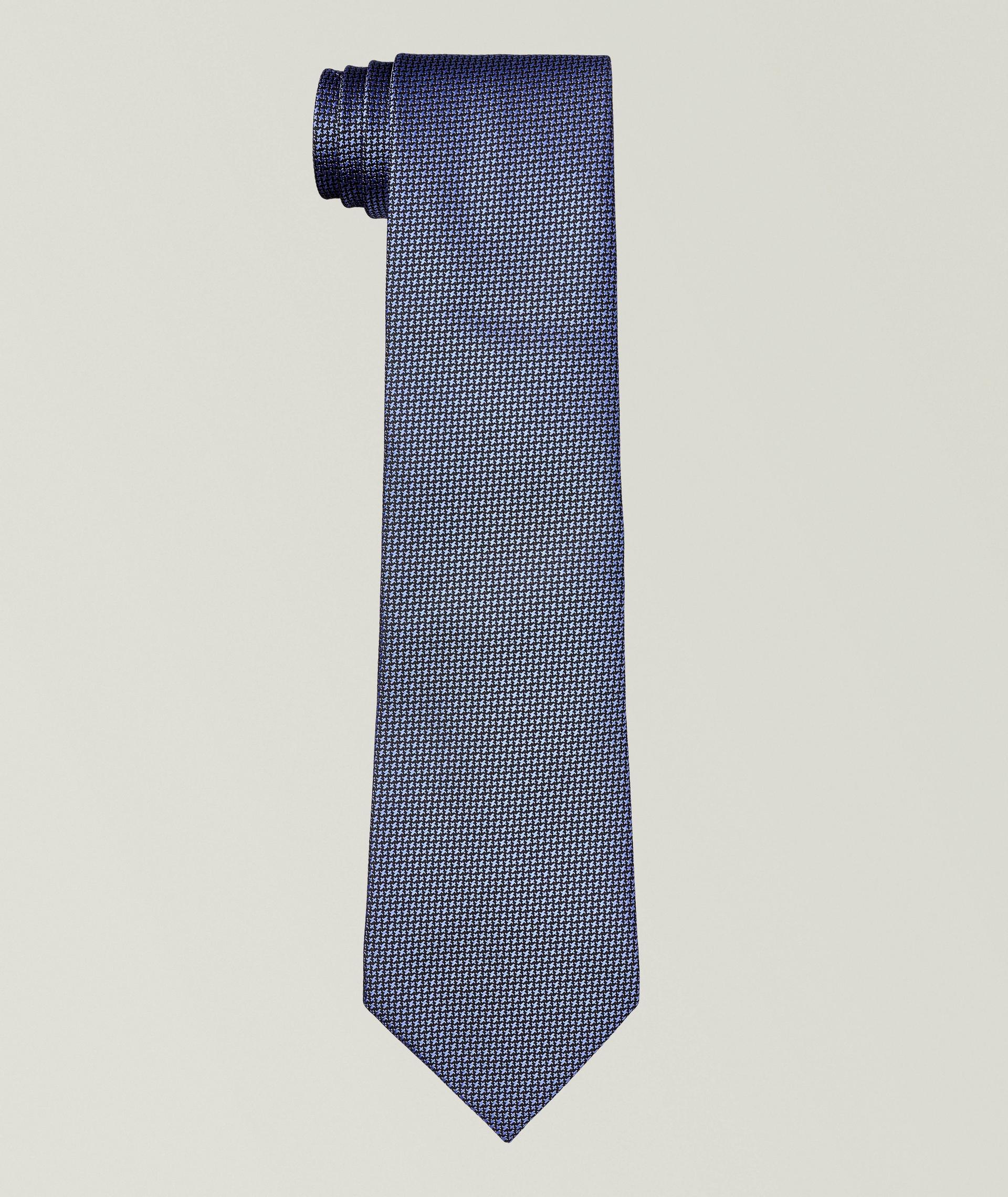 Tonal Star Silk Tie  image 0