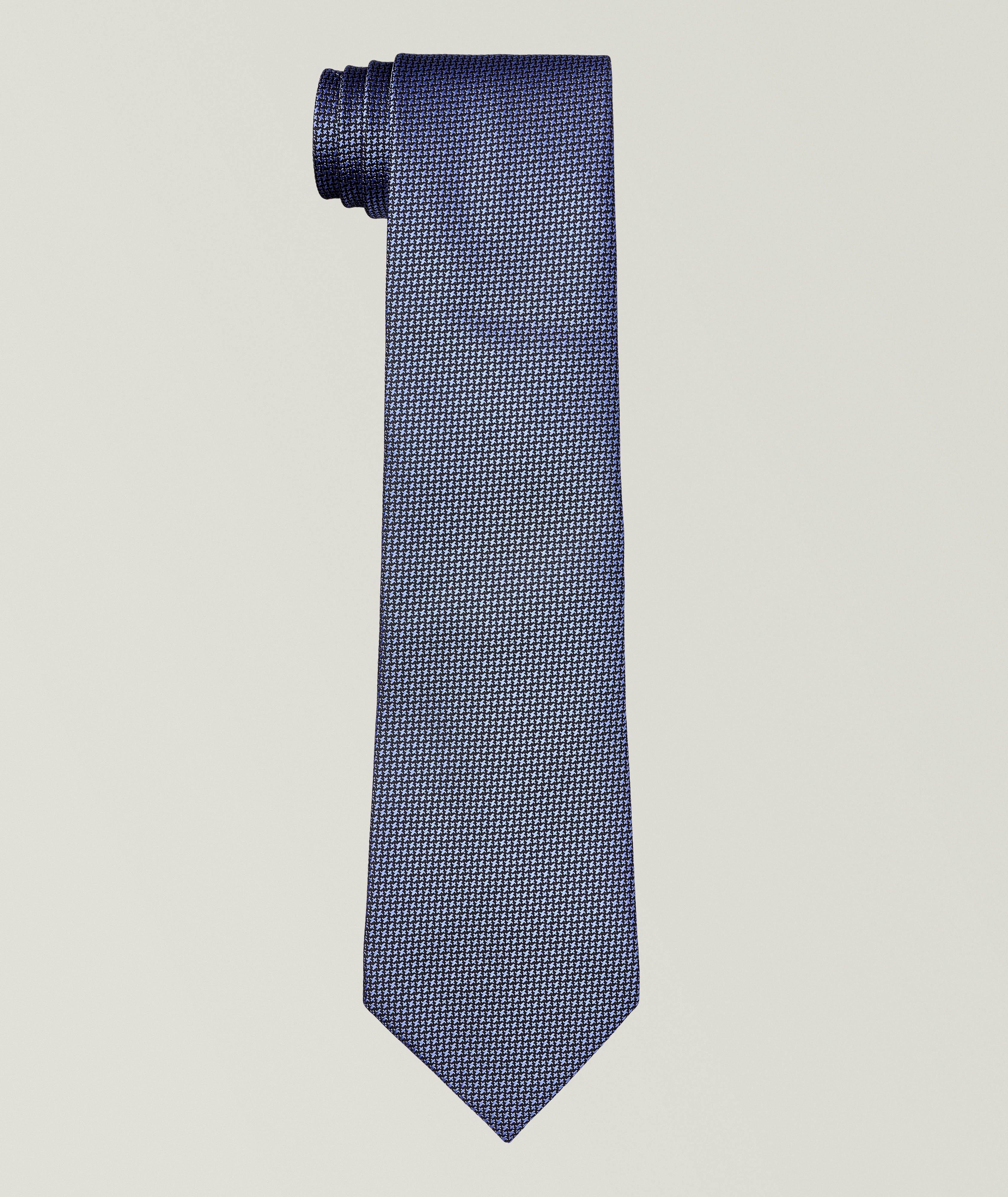 Tonal Star Silk Tie  image 0