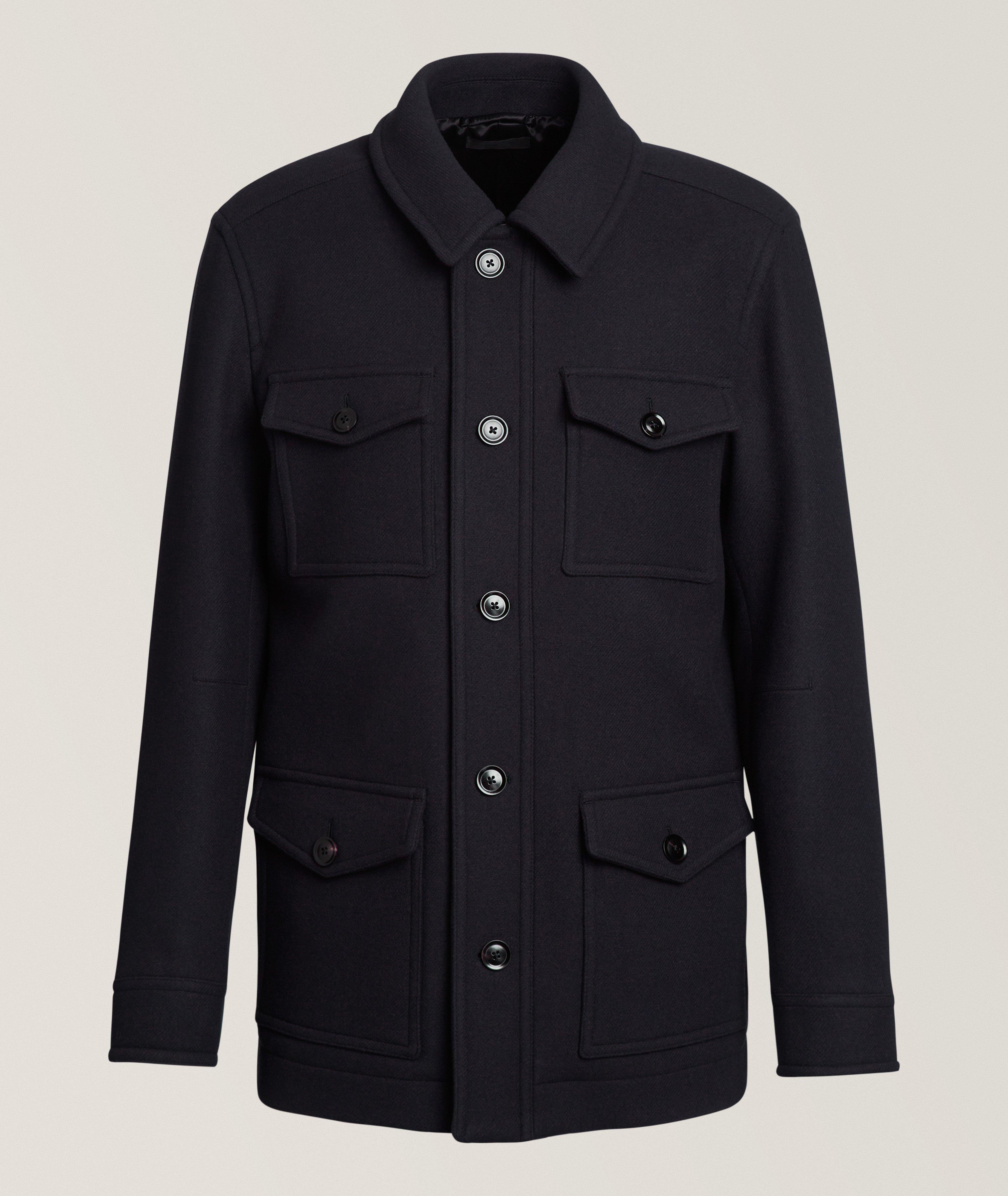 Wool Twill Four-Pocket Jacket image 0