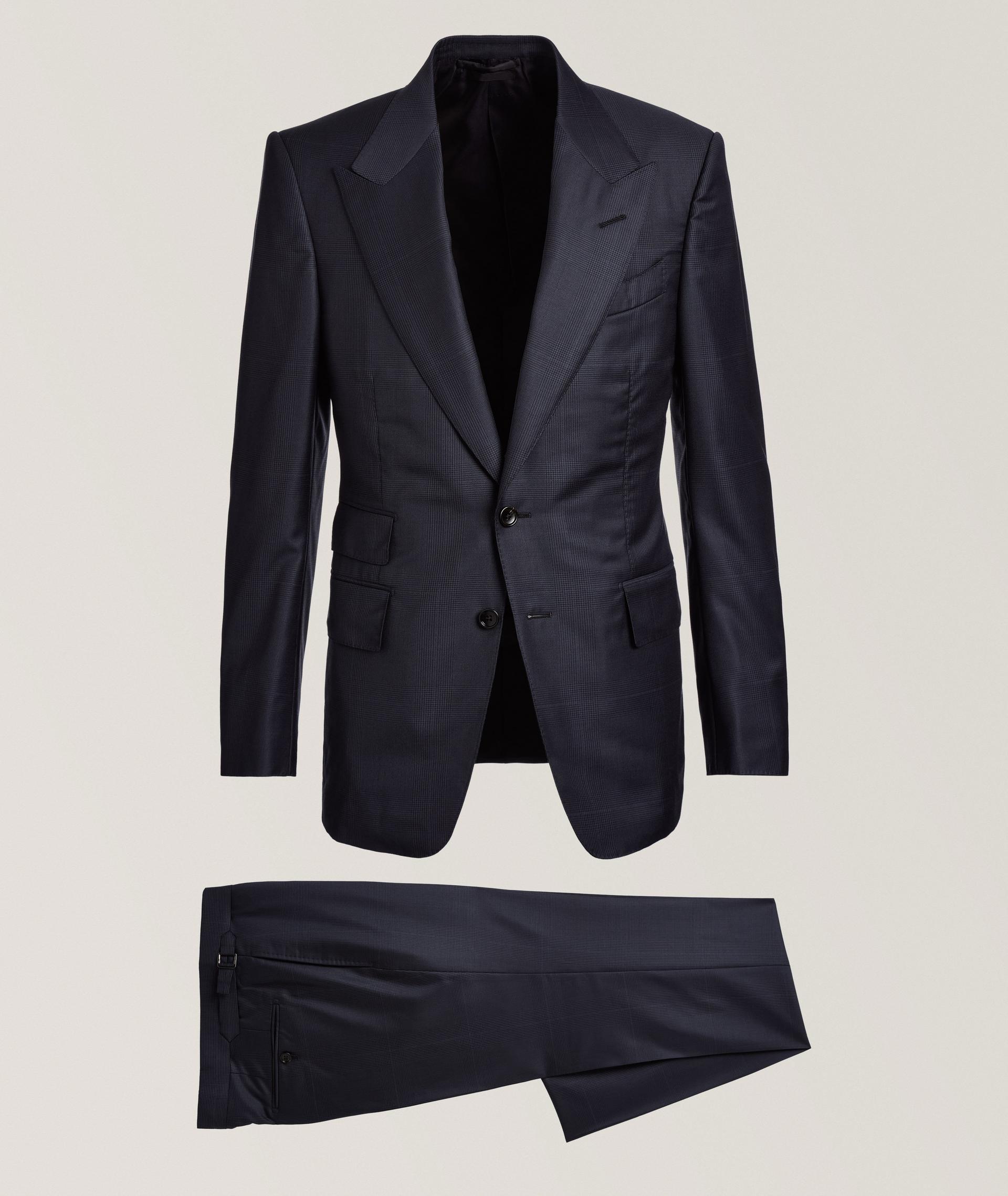 Shelton Prince of Wales Wool Suit image 0