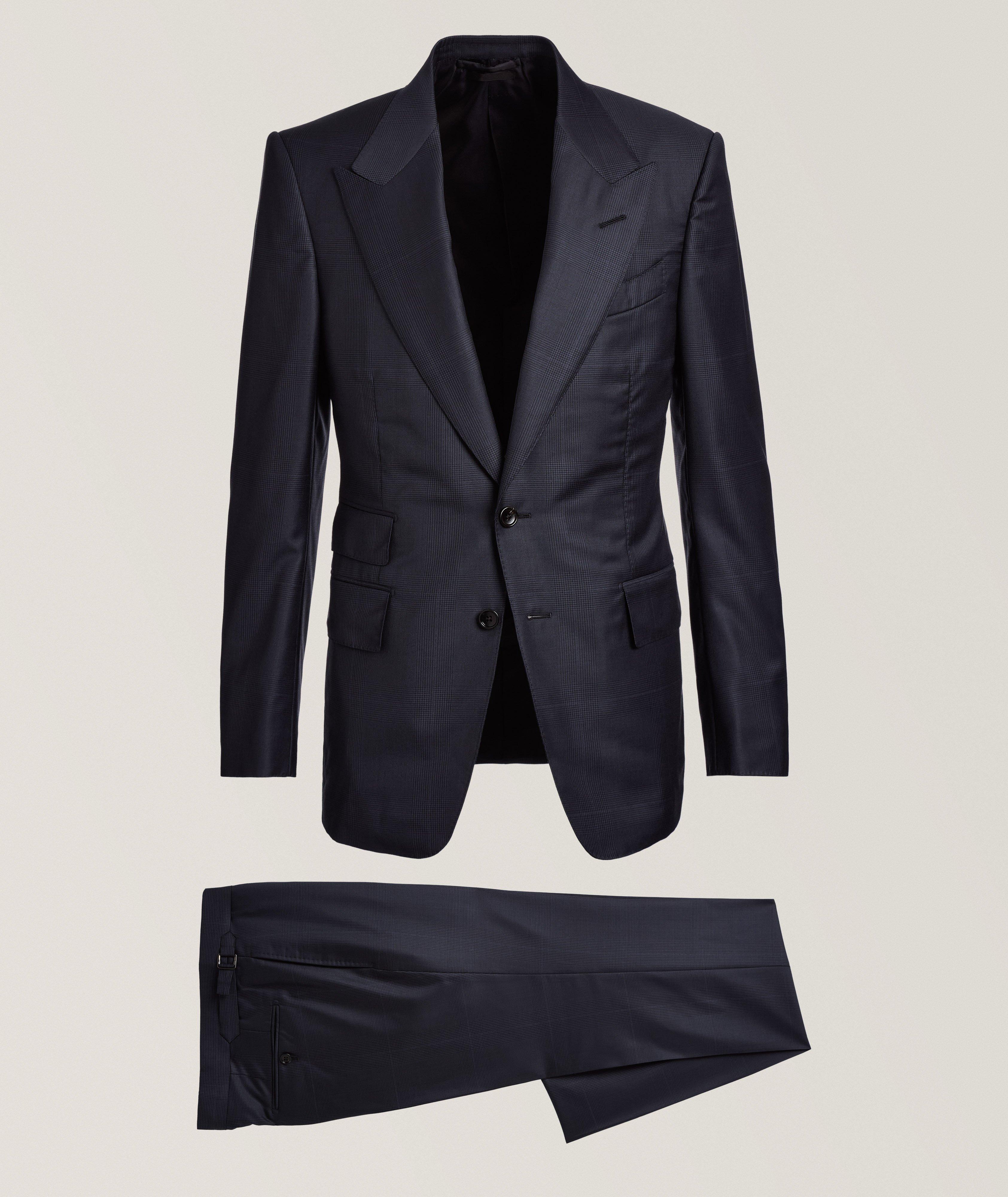 Shelton Prince of Wales Wool Suit image 0