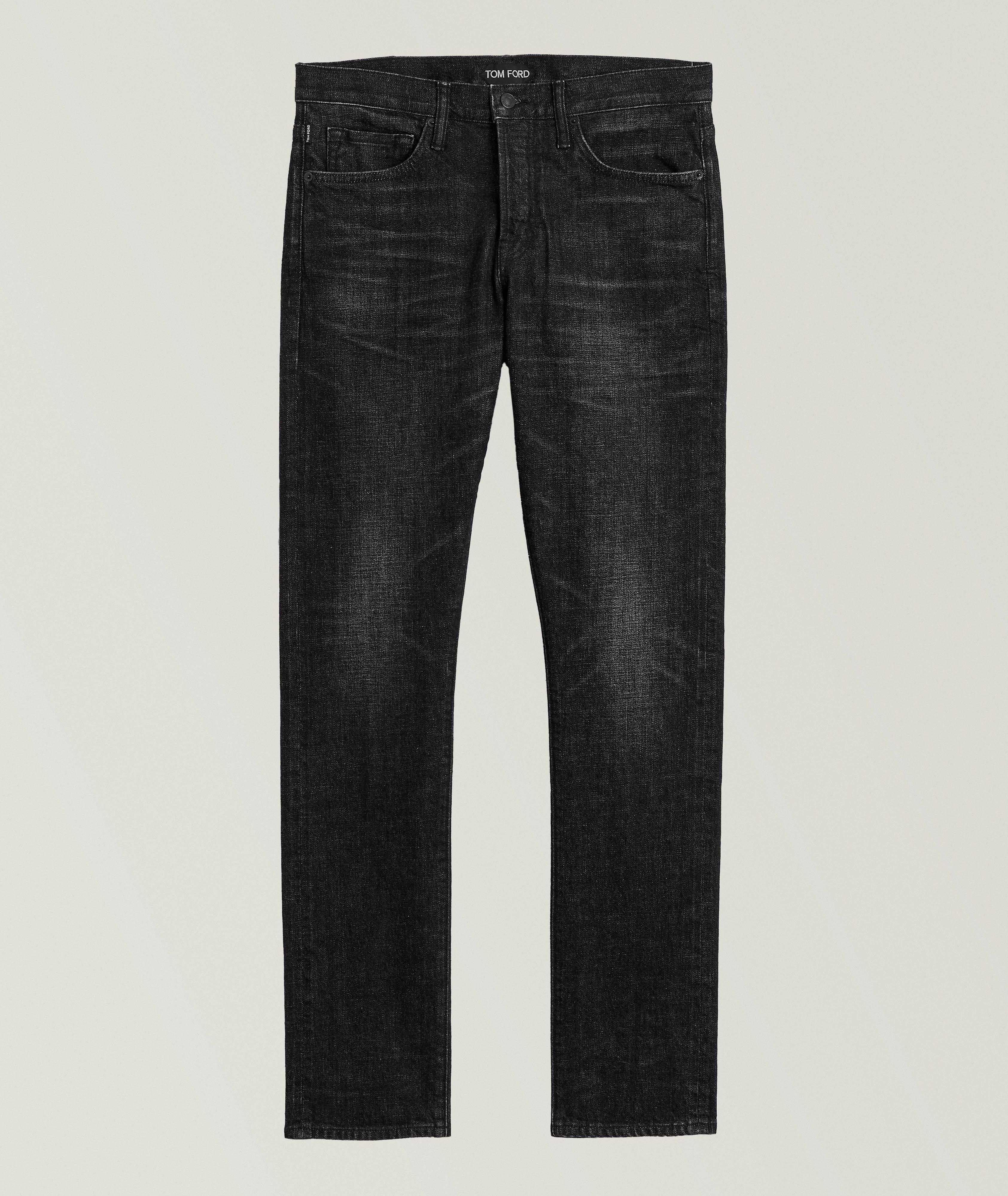 Selvedge Slim-Fit Jeans  image 0