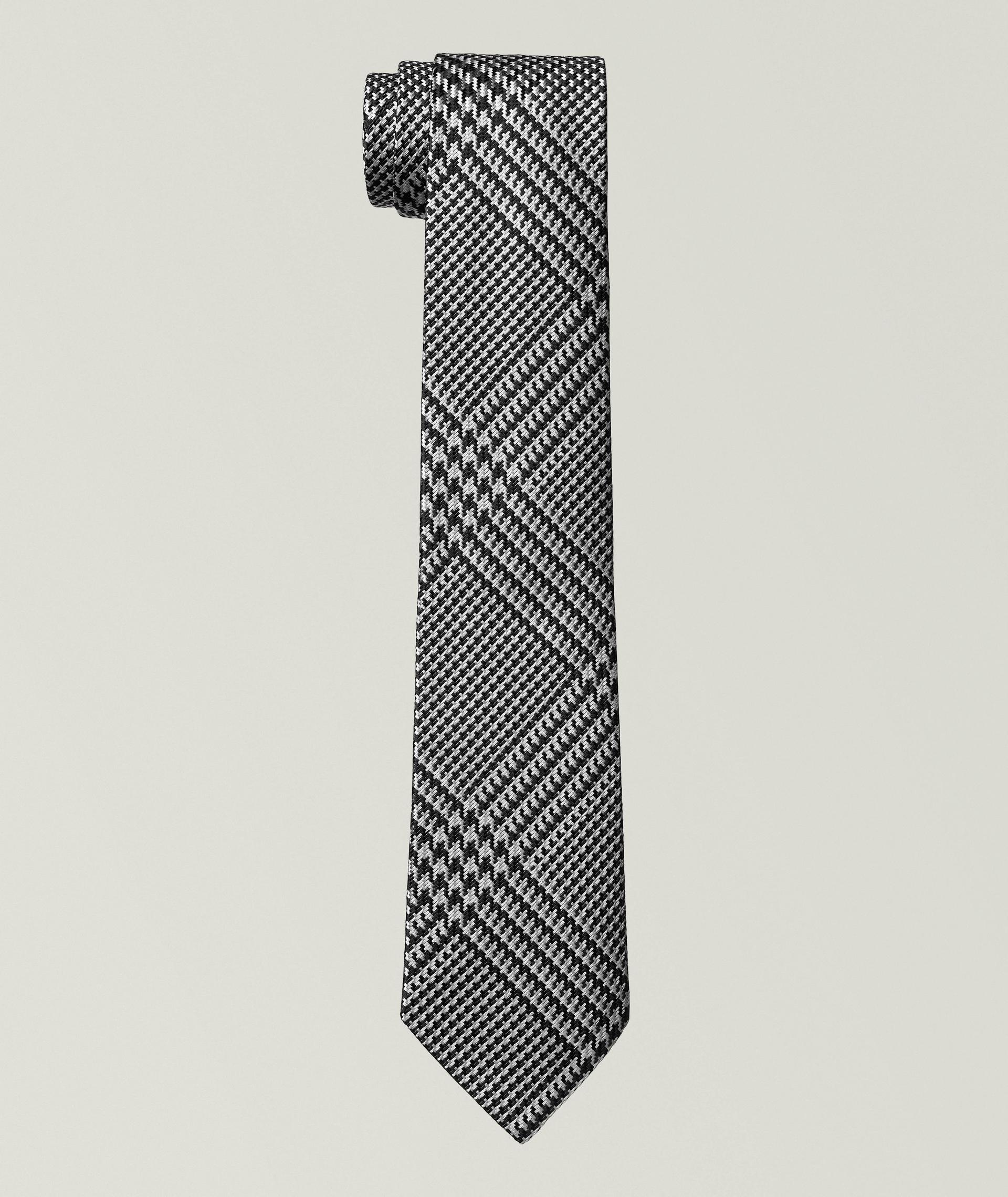 Neat-Print Silk Tie image 0