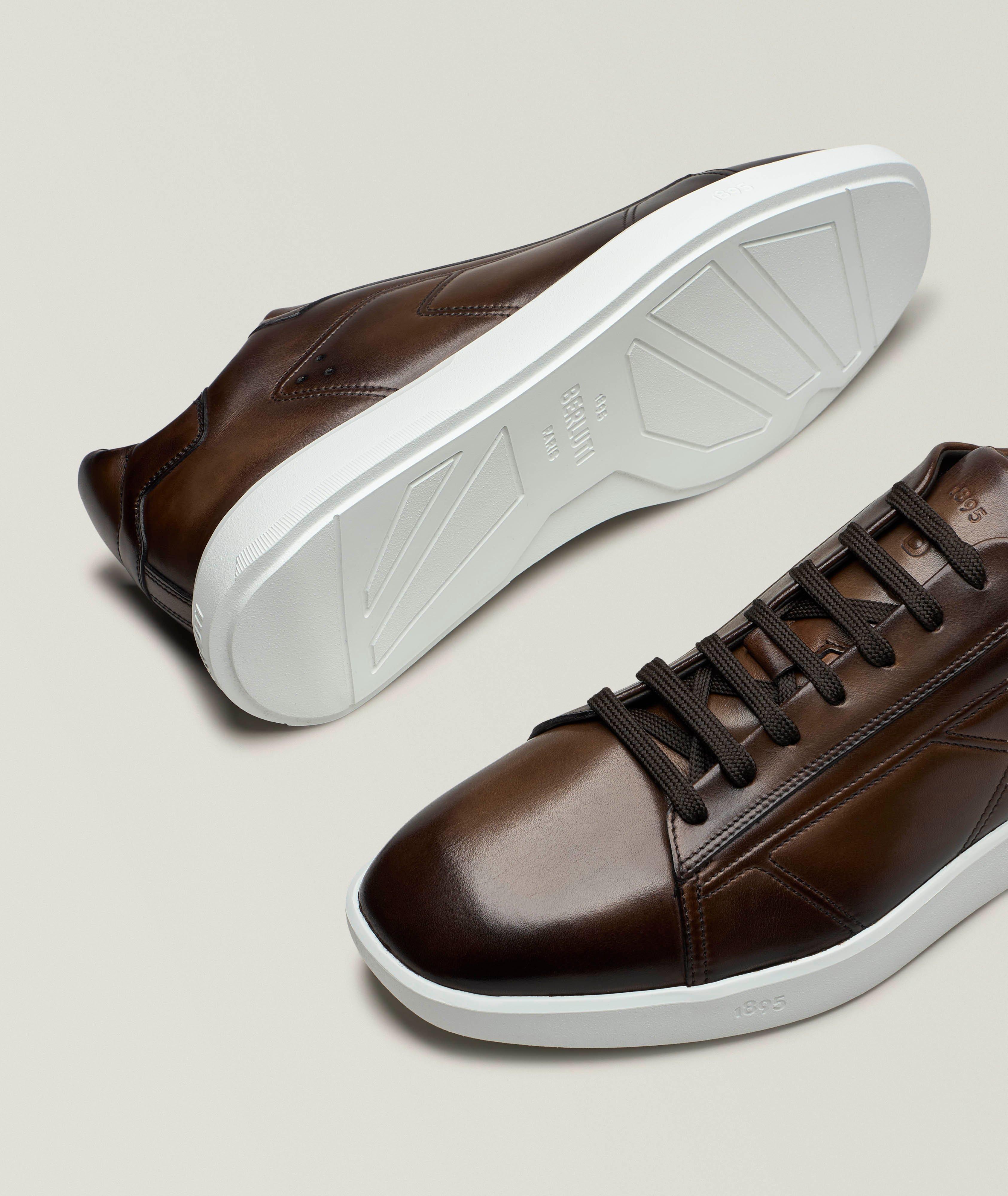 Chaussure sport en cuir Venezia image 3