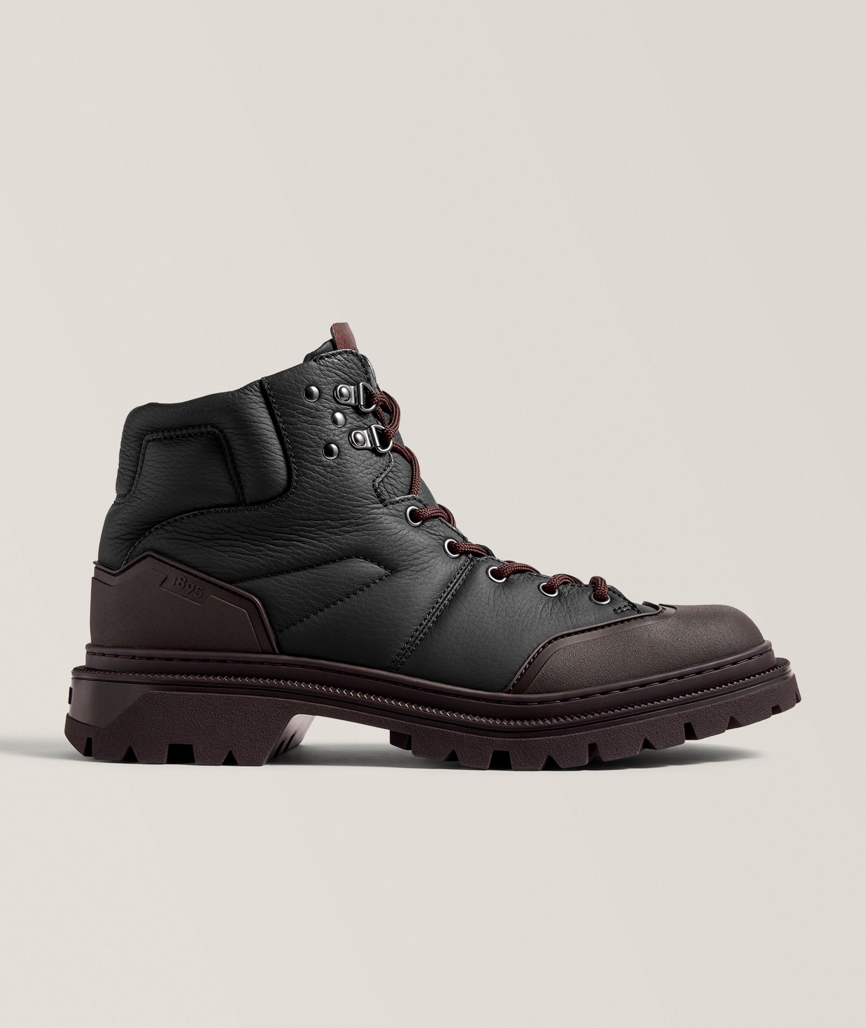 Bottes randonnée en cuir cerf Brunico Parcours image 0