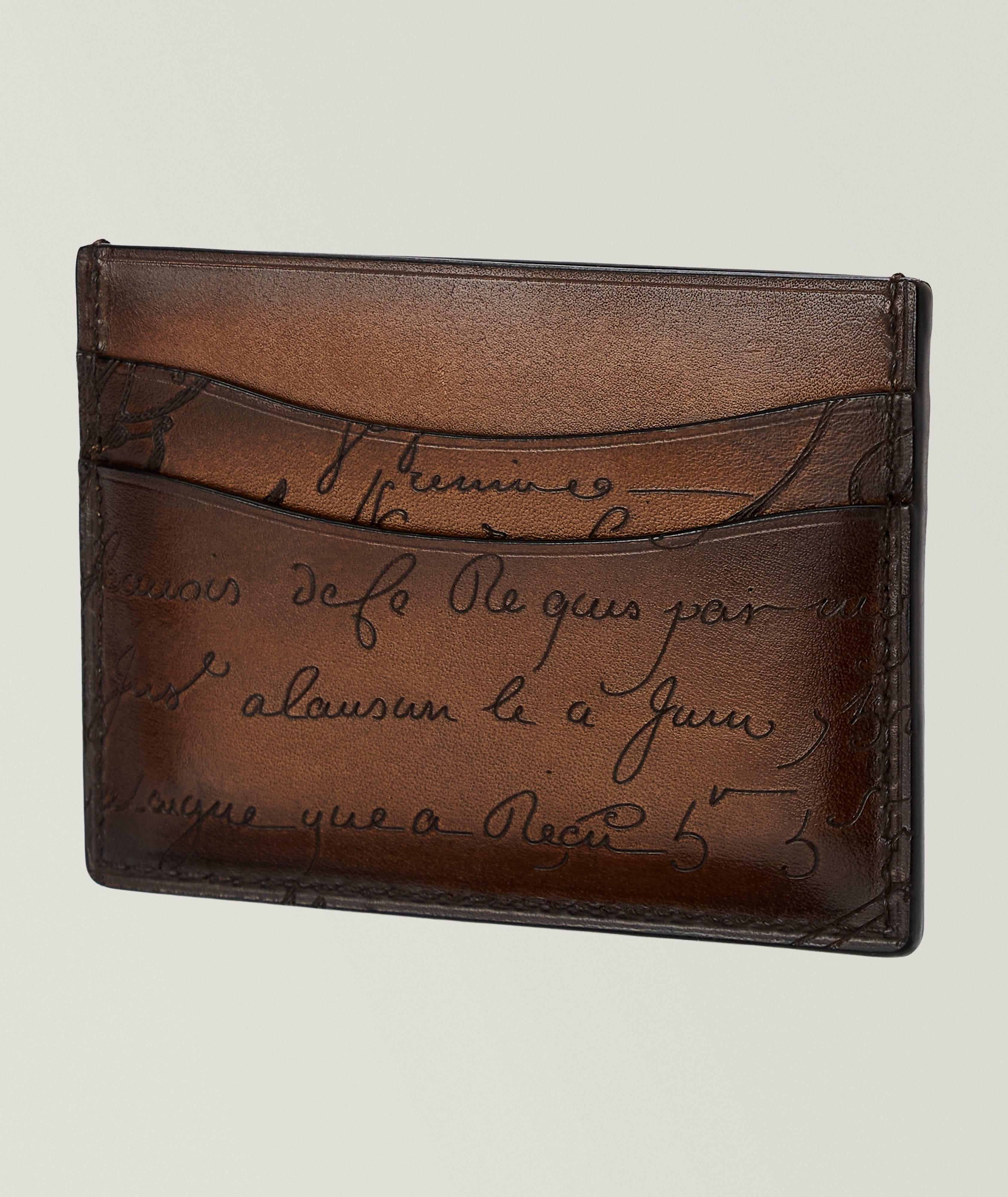 Scritto Venezia Leather Cardholder image 1