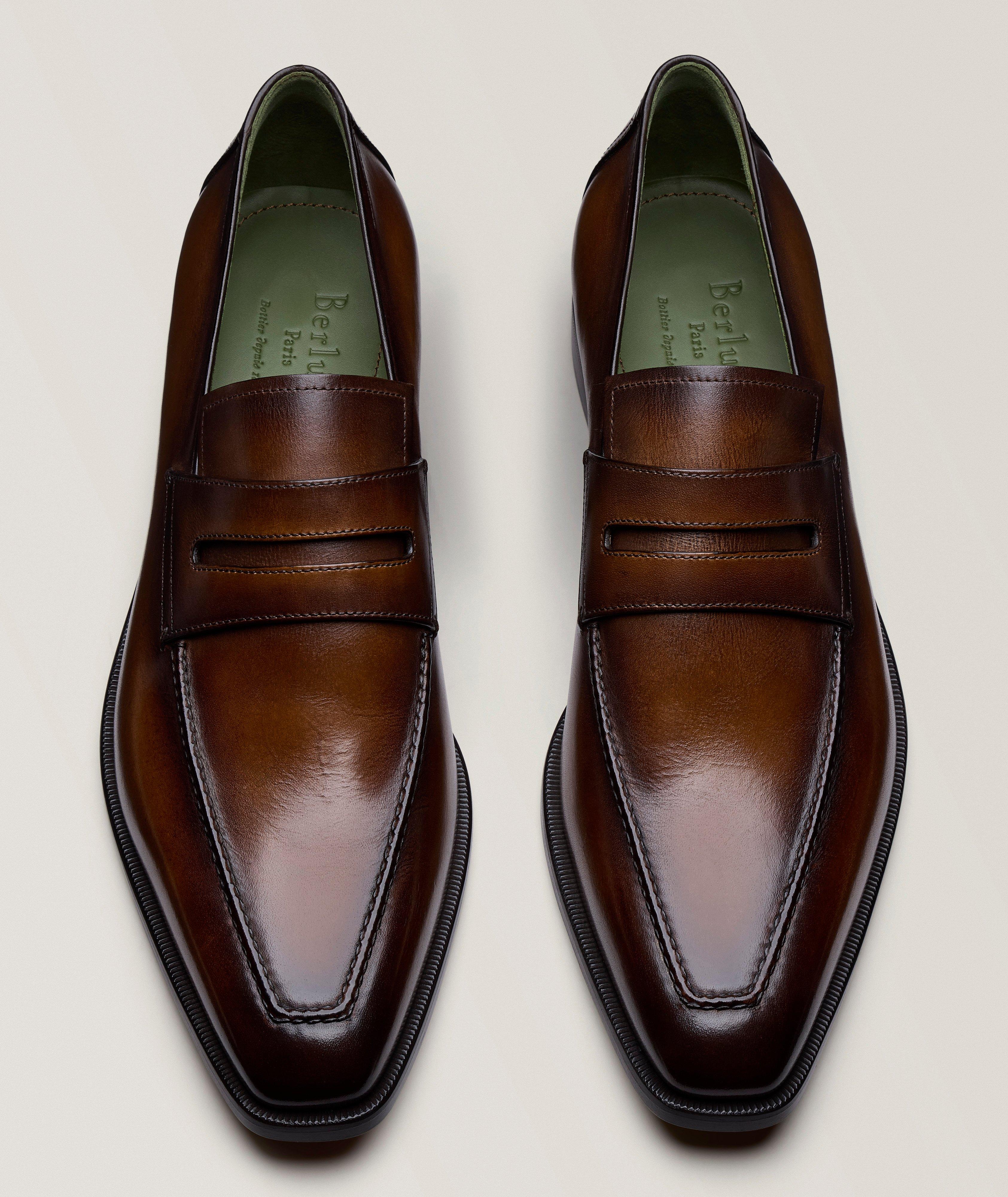 Andy Demesure Leather Penny Loafers image 1