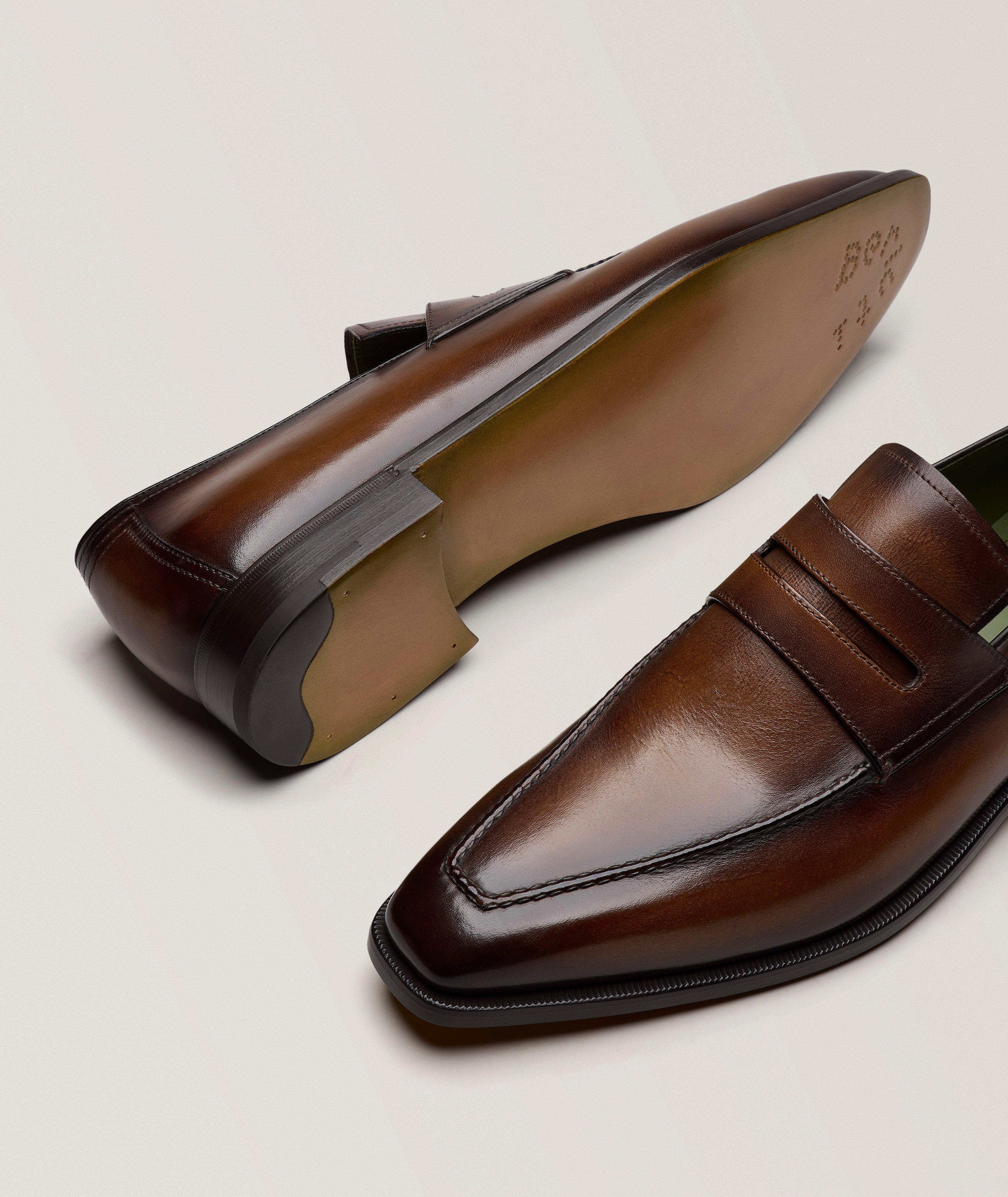 Andy Demesure Leather Penny Loafers image 3