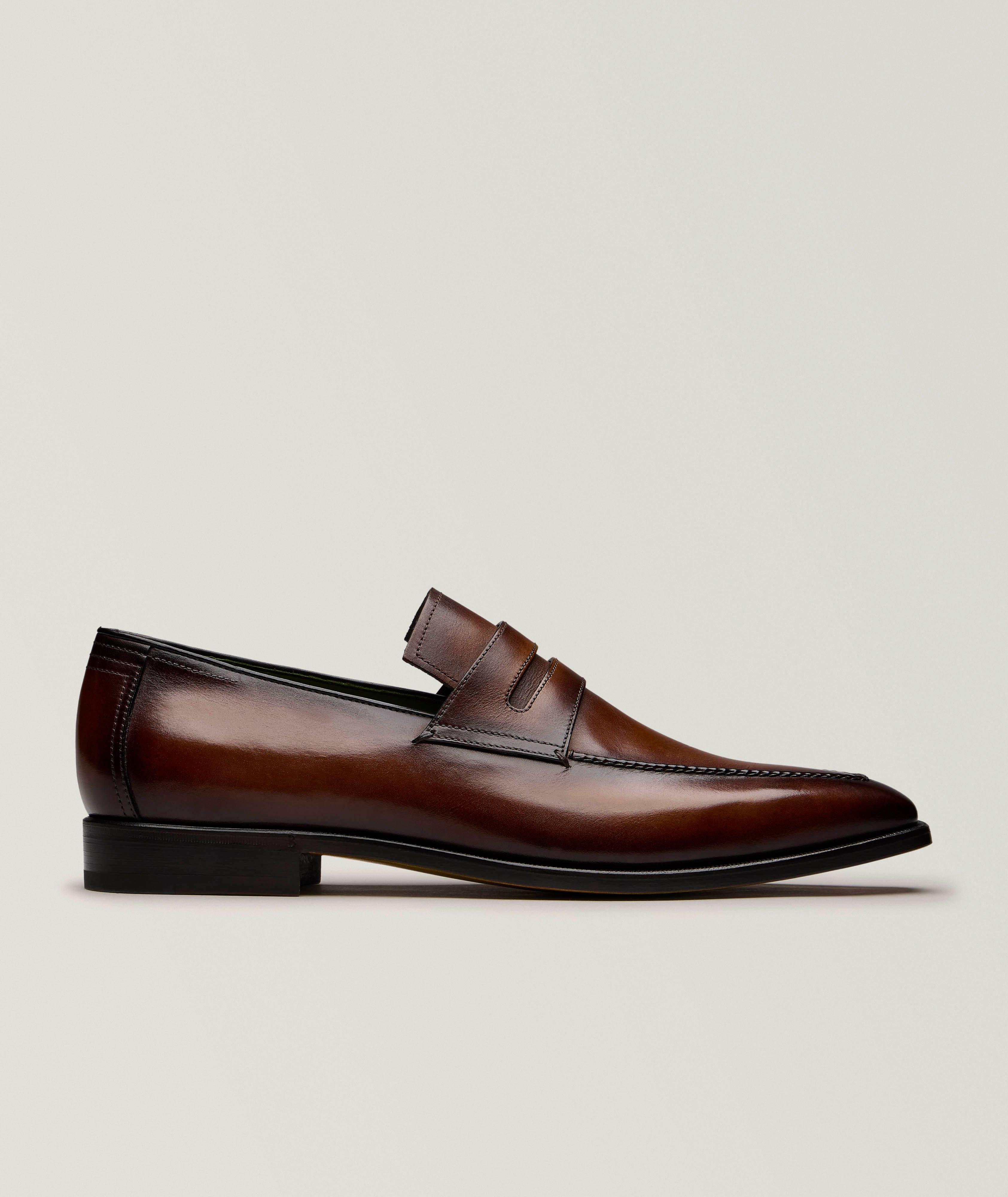 Andy Demesure Leather Penny Loafers image 0