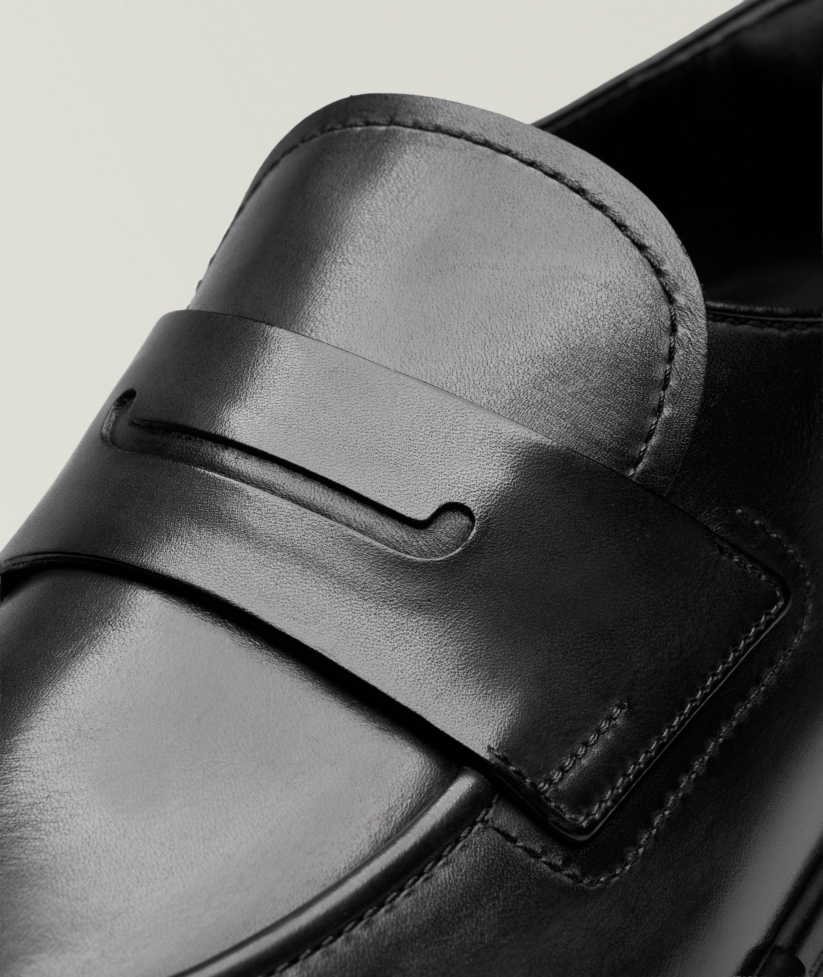 Mocassins Fast Track Venezia à pampilles en cuir de veau image 2
