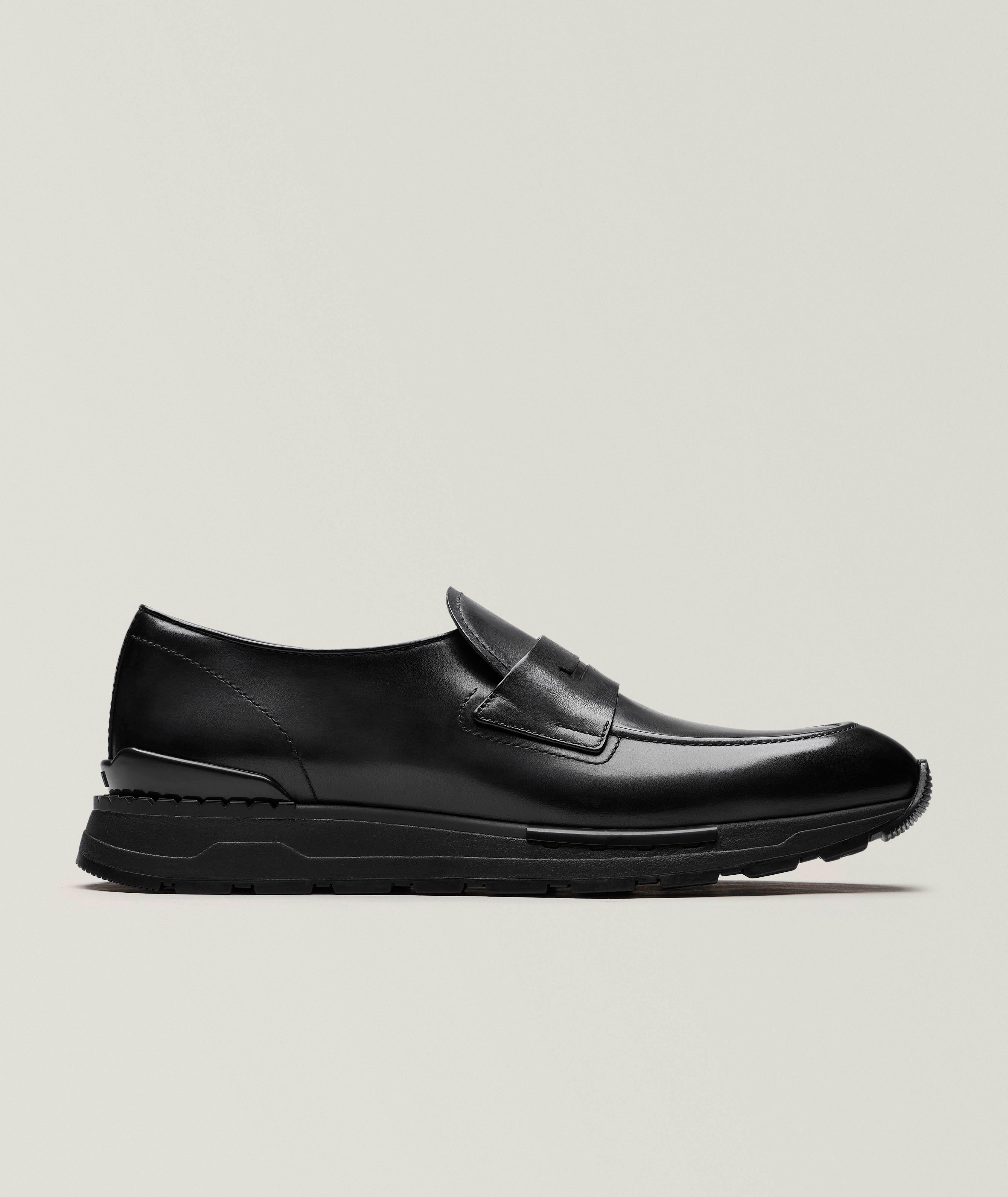 Mocassins Fast Track Venezia à pampilles en cuir de veau image 0