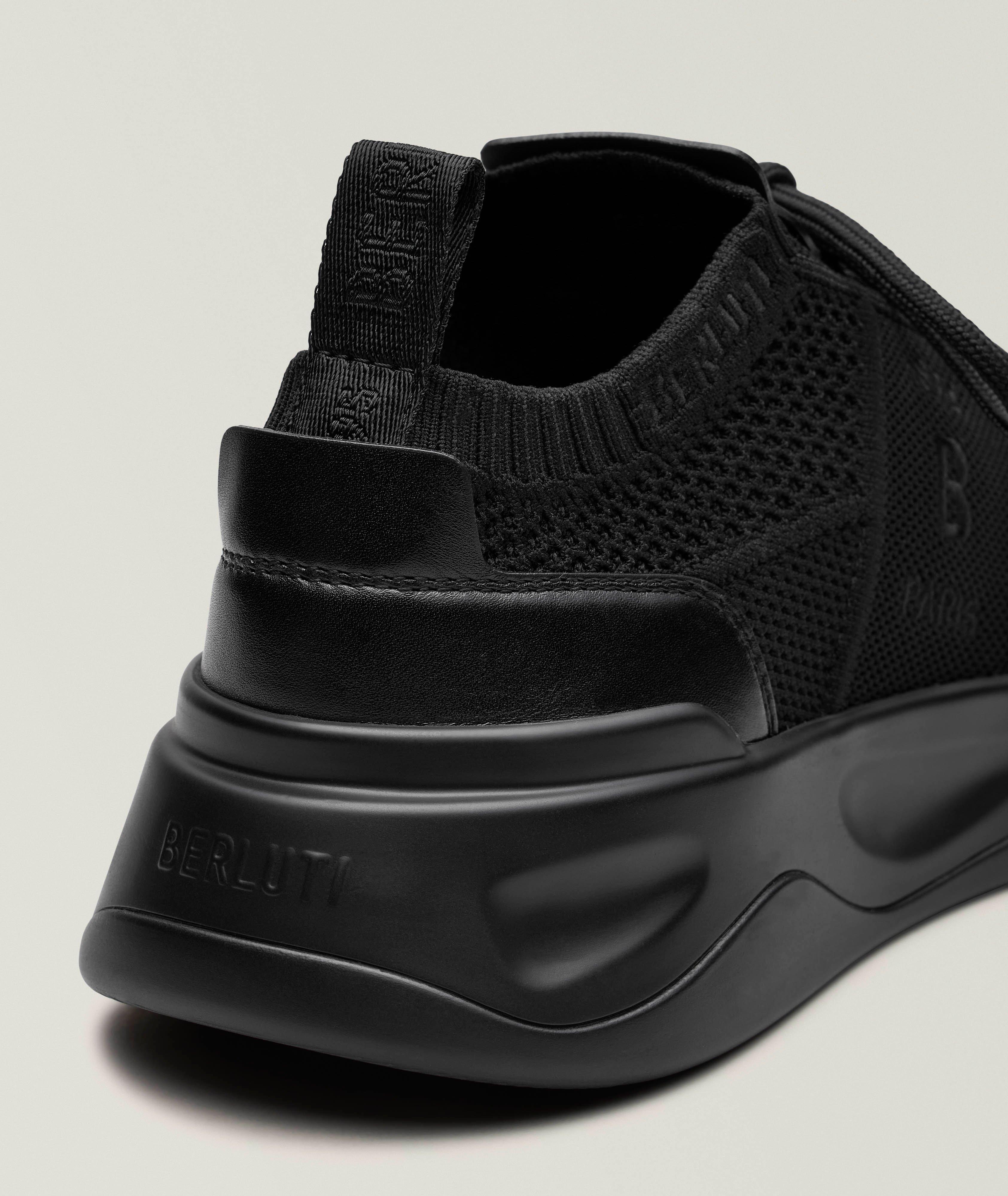 Shadow Knit & Leather Sneakers image 2