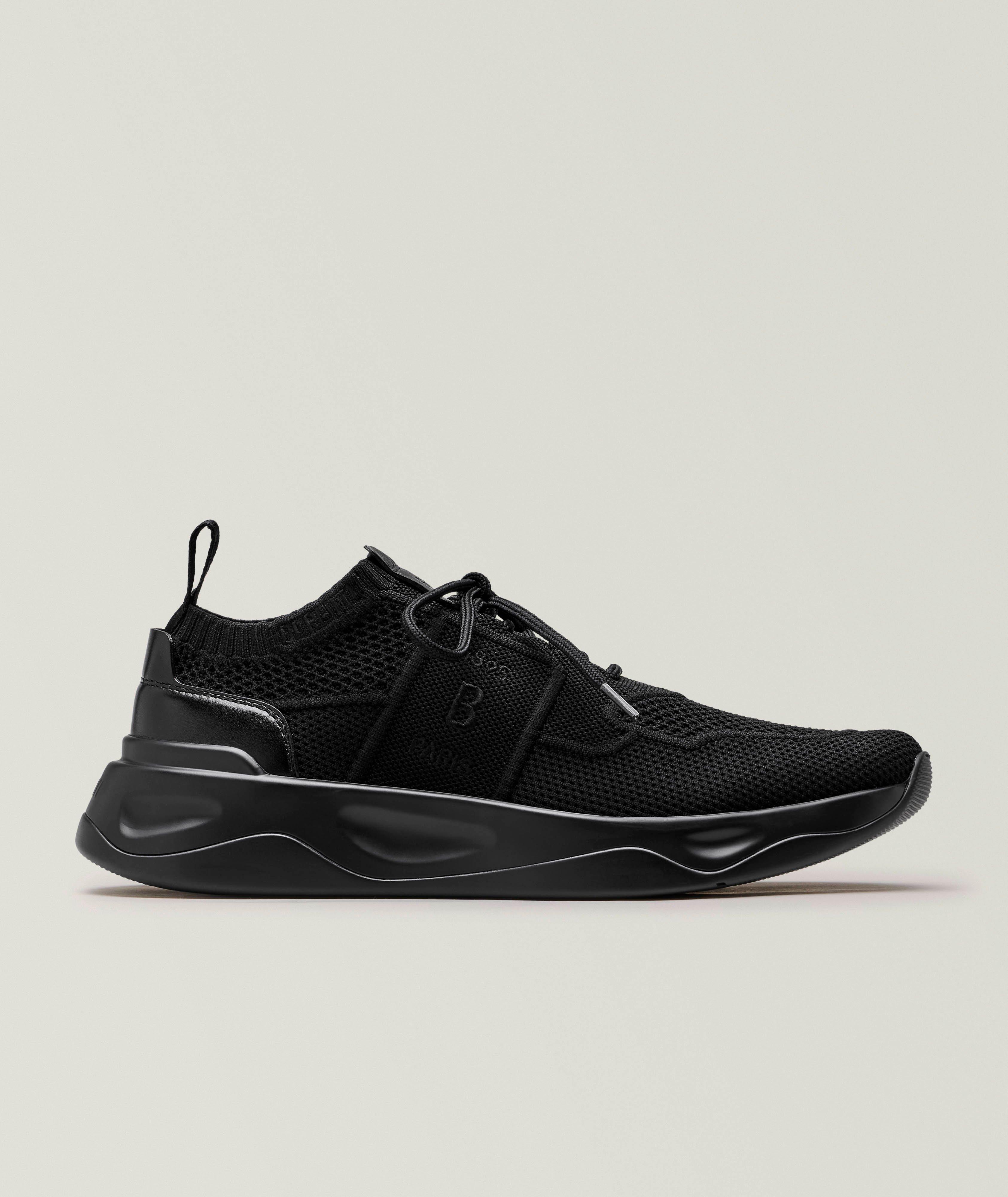Shadow Knit & Leather Sneakers image 0