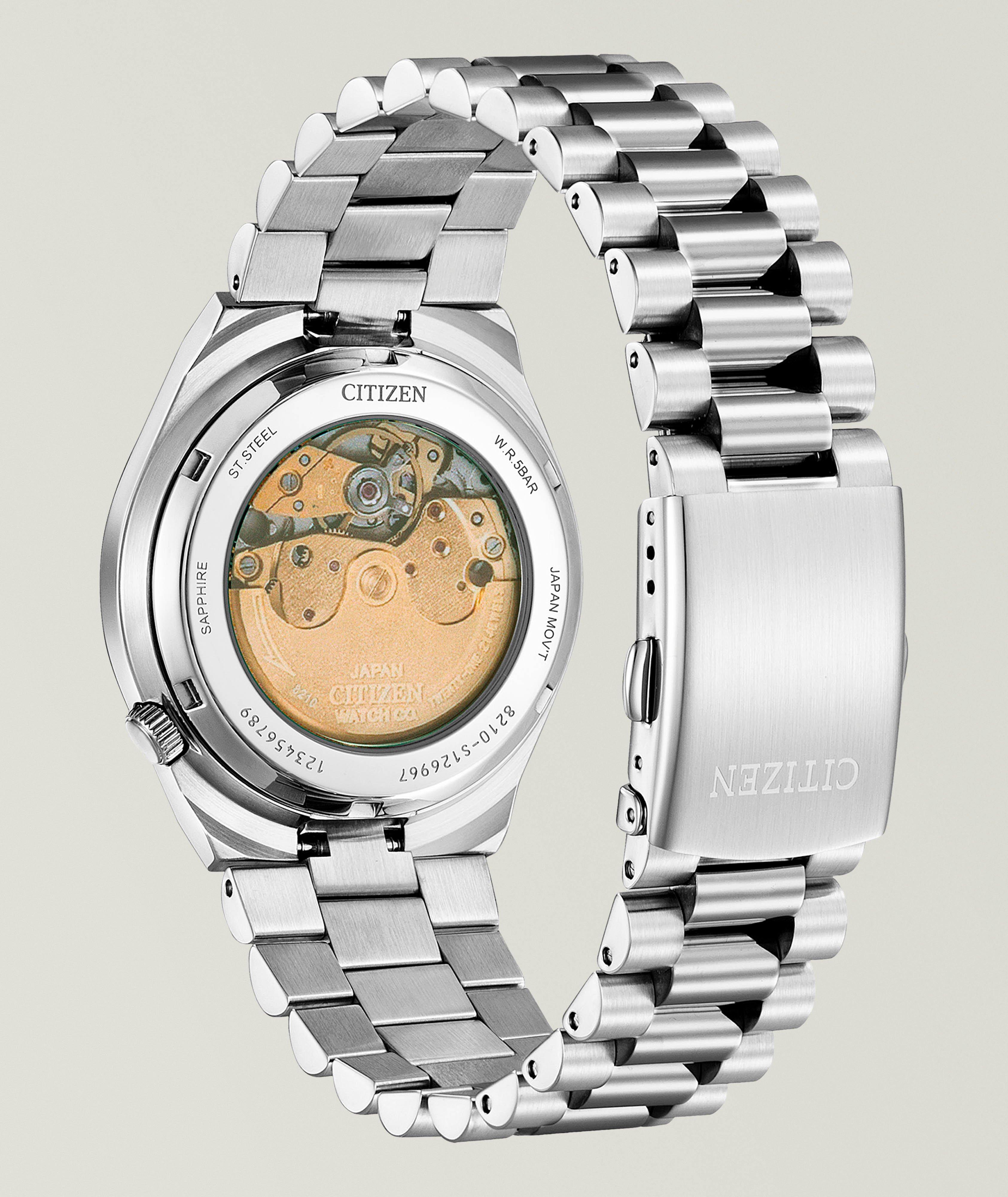 Montre avec bracelet en acier inoxydable, collection Tsuyosa image 2