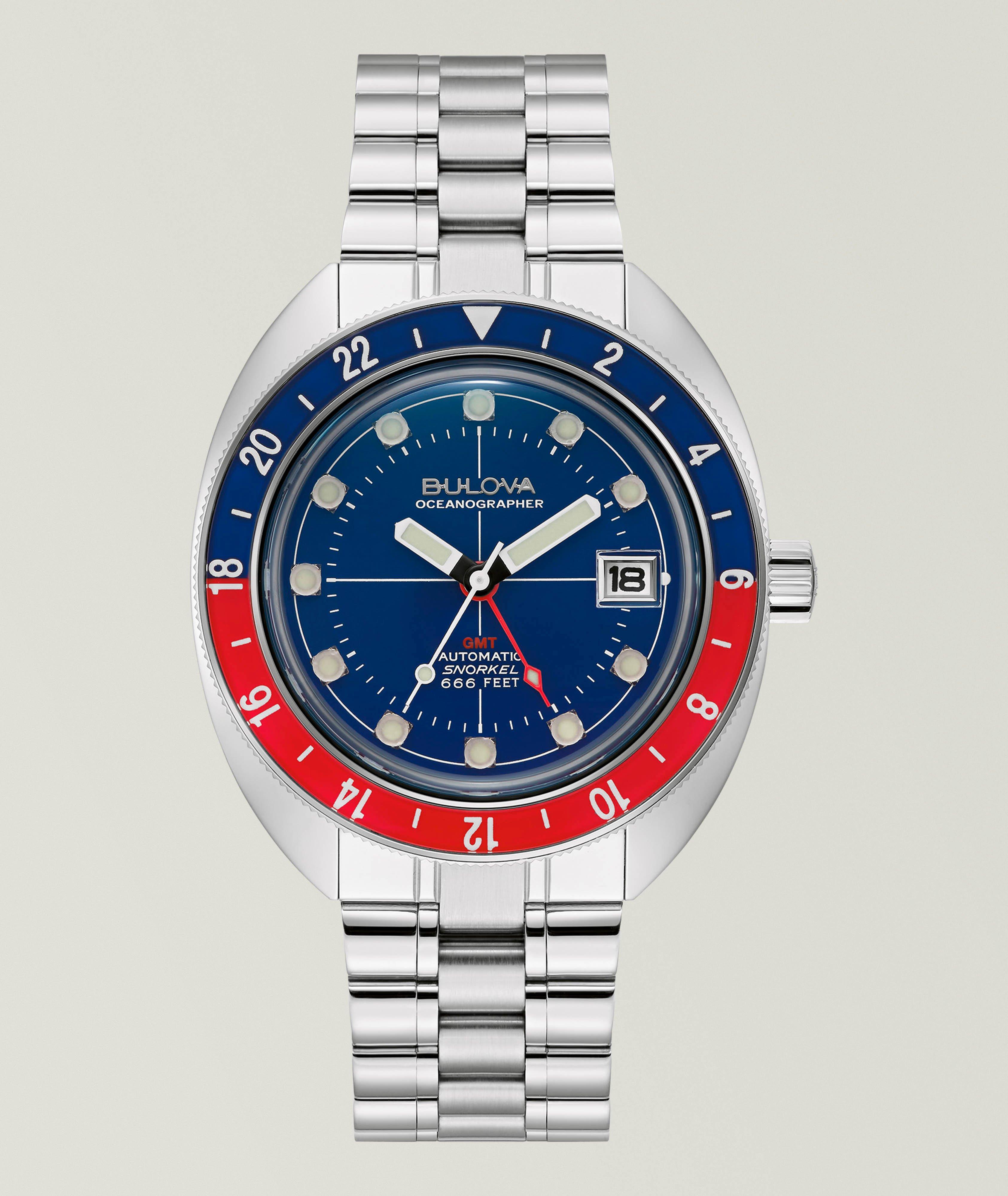 Oceanographer GMT Stainless Steel Bracelet Watch image 0