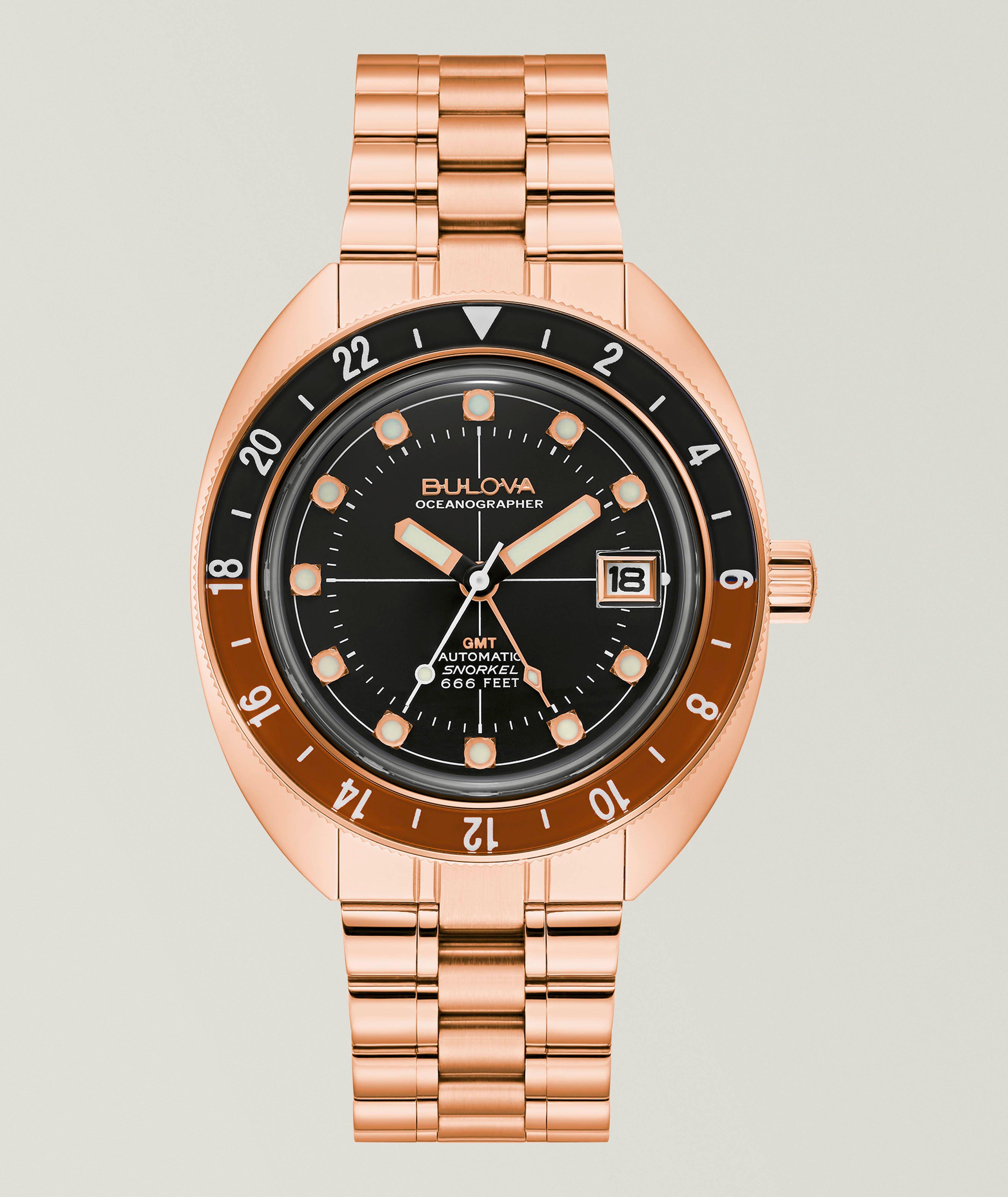 Oceanographer GMT Stainless Steel Bracelet Watch image 0