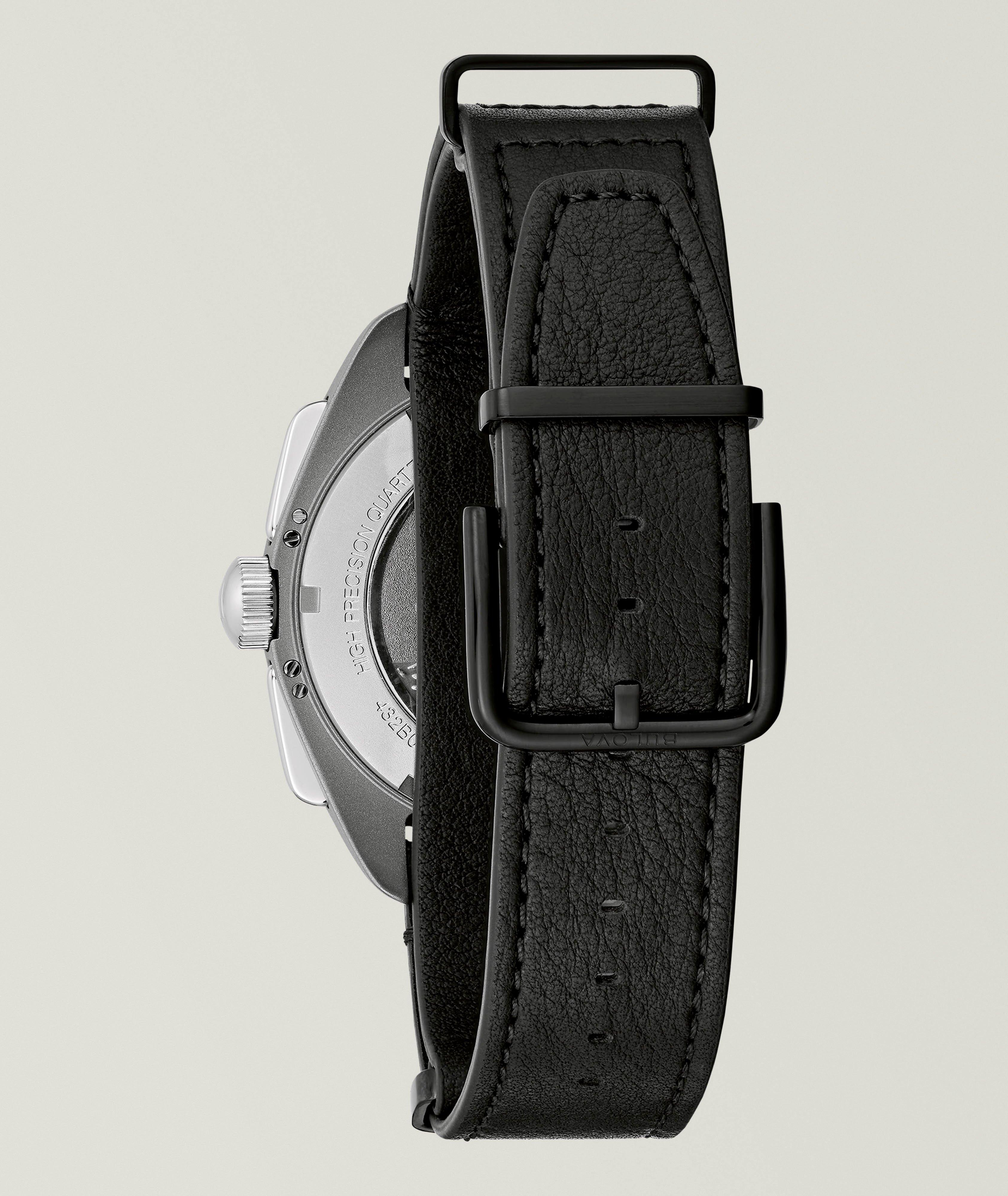 Lunar Pilot Meteorite Leather Watch  image 2