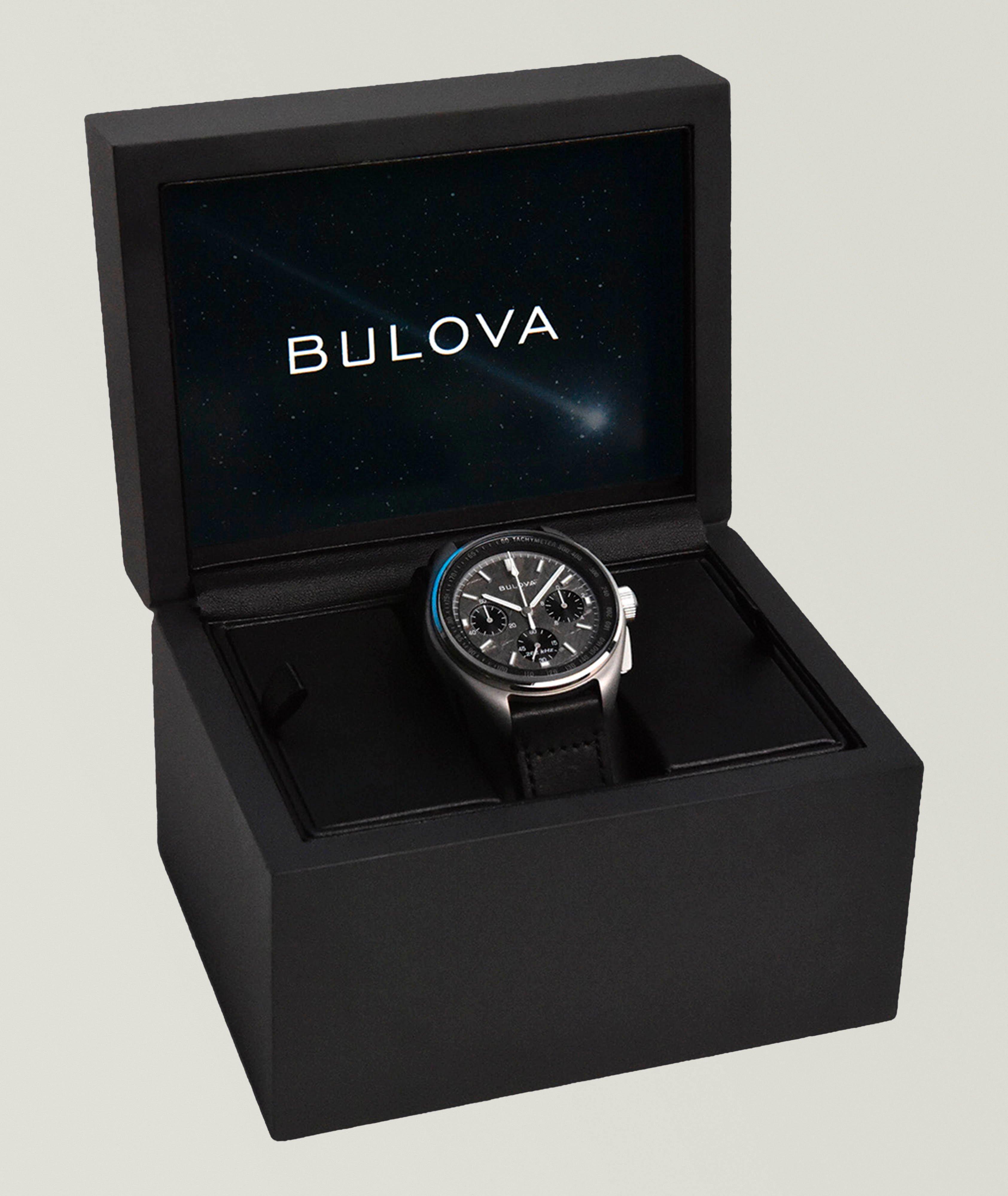 Lunar Pilot Meteorite Leather Watch  image 3