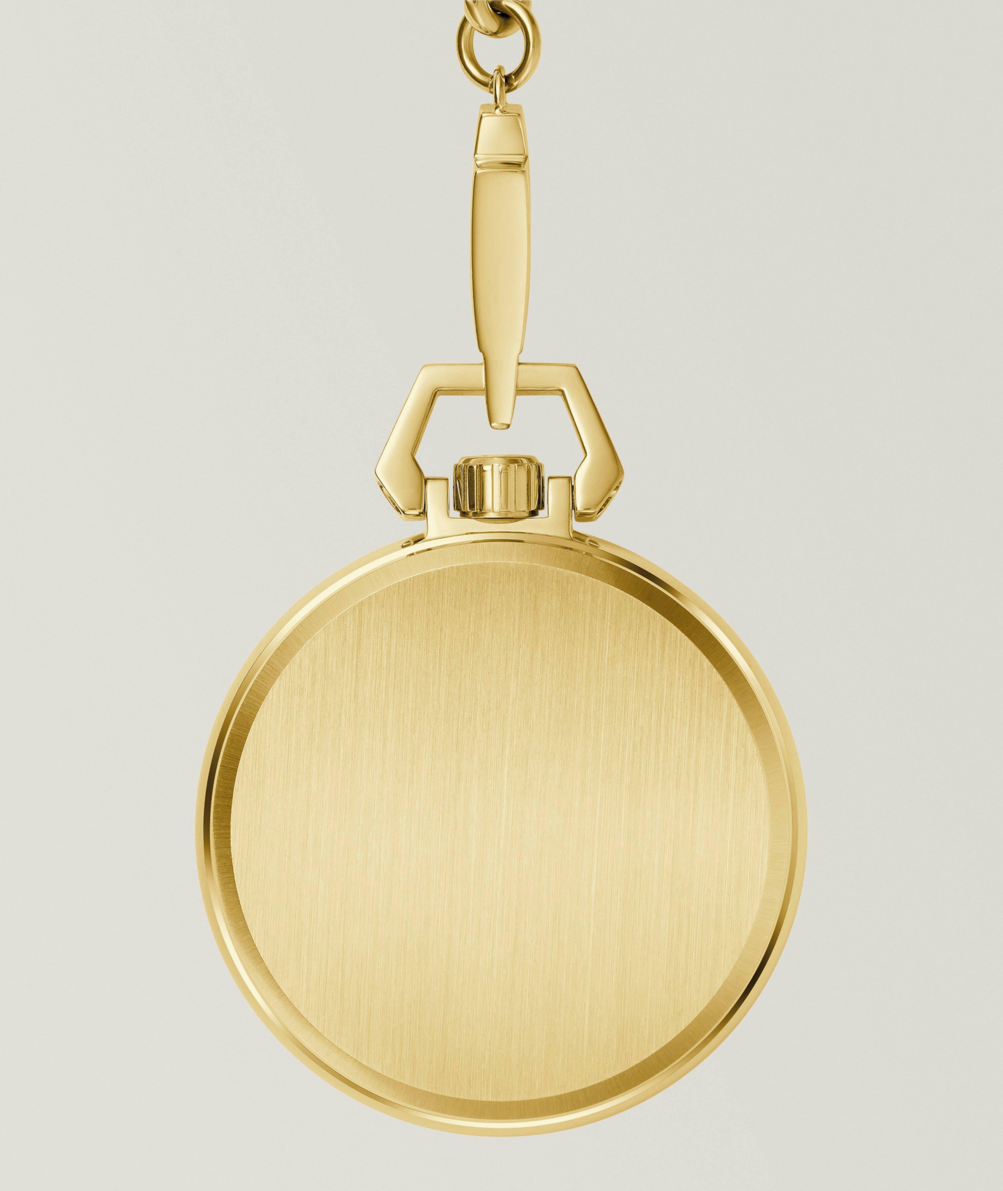 Sutton Goldtone Stainless Steel Pocket Watch image 2