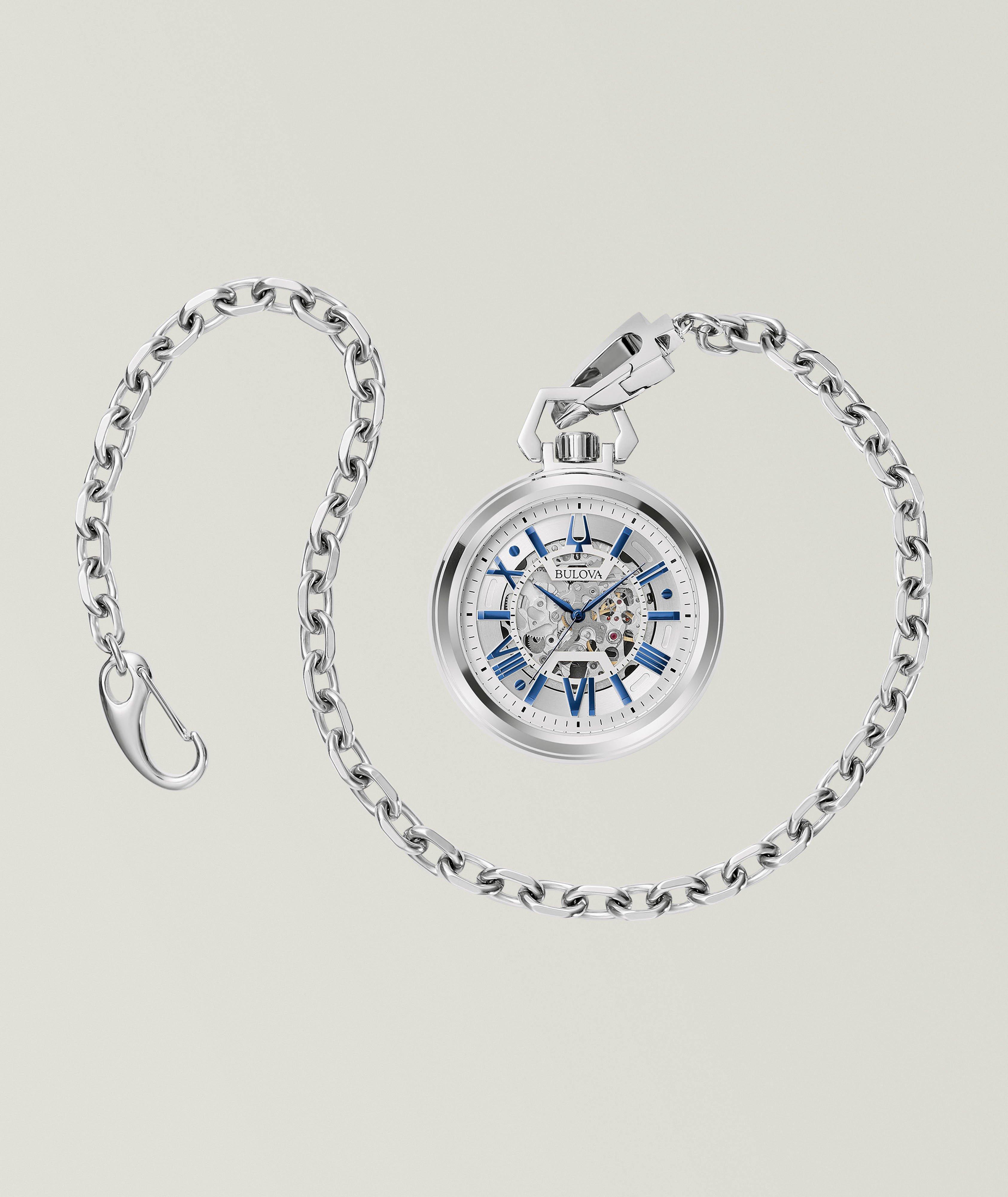 Sutton Stainless Steel Pocket Watch image 0