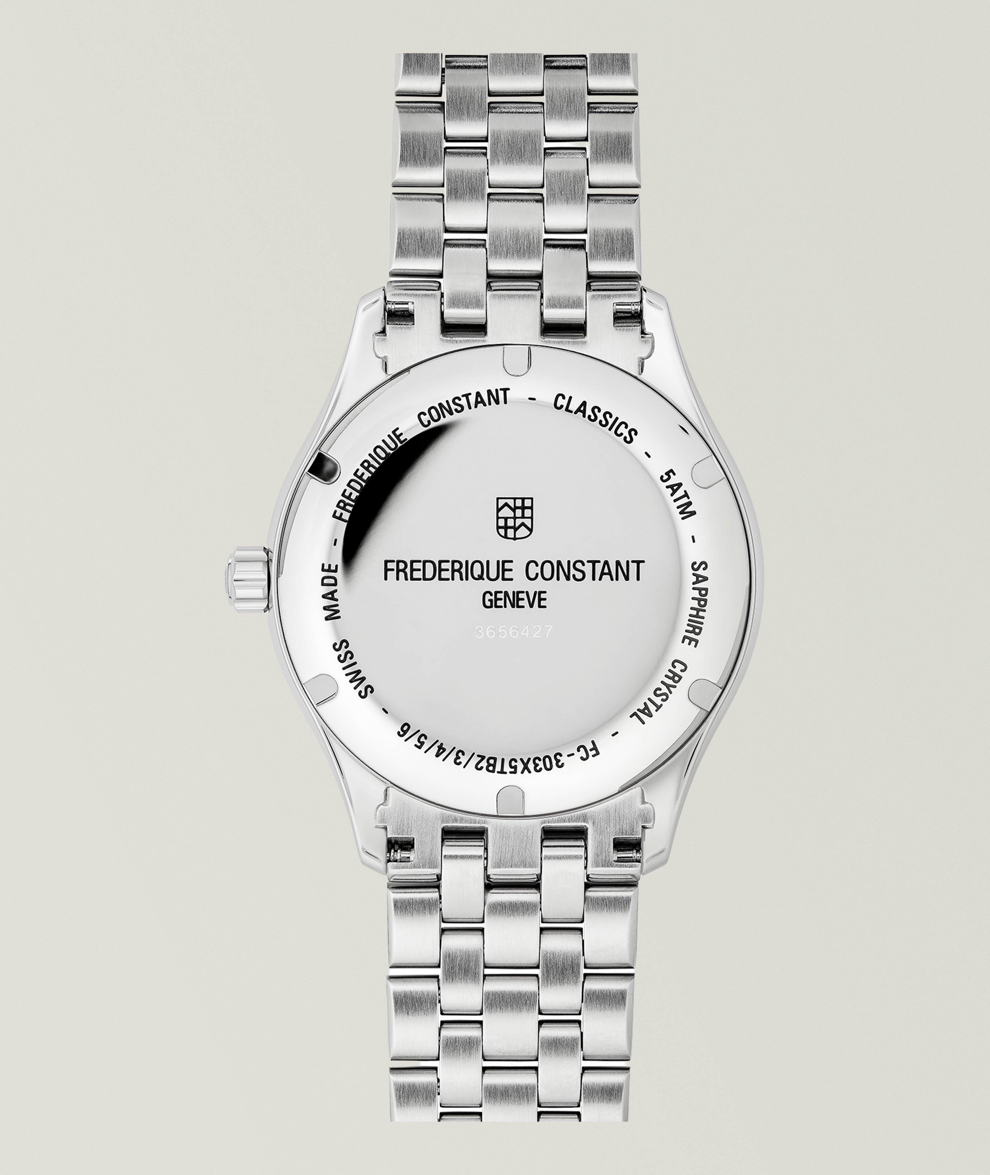 Montre en acier inoxydable, collection classique image 2