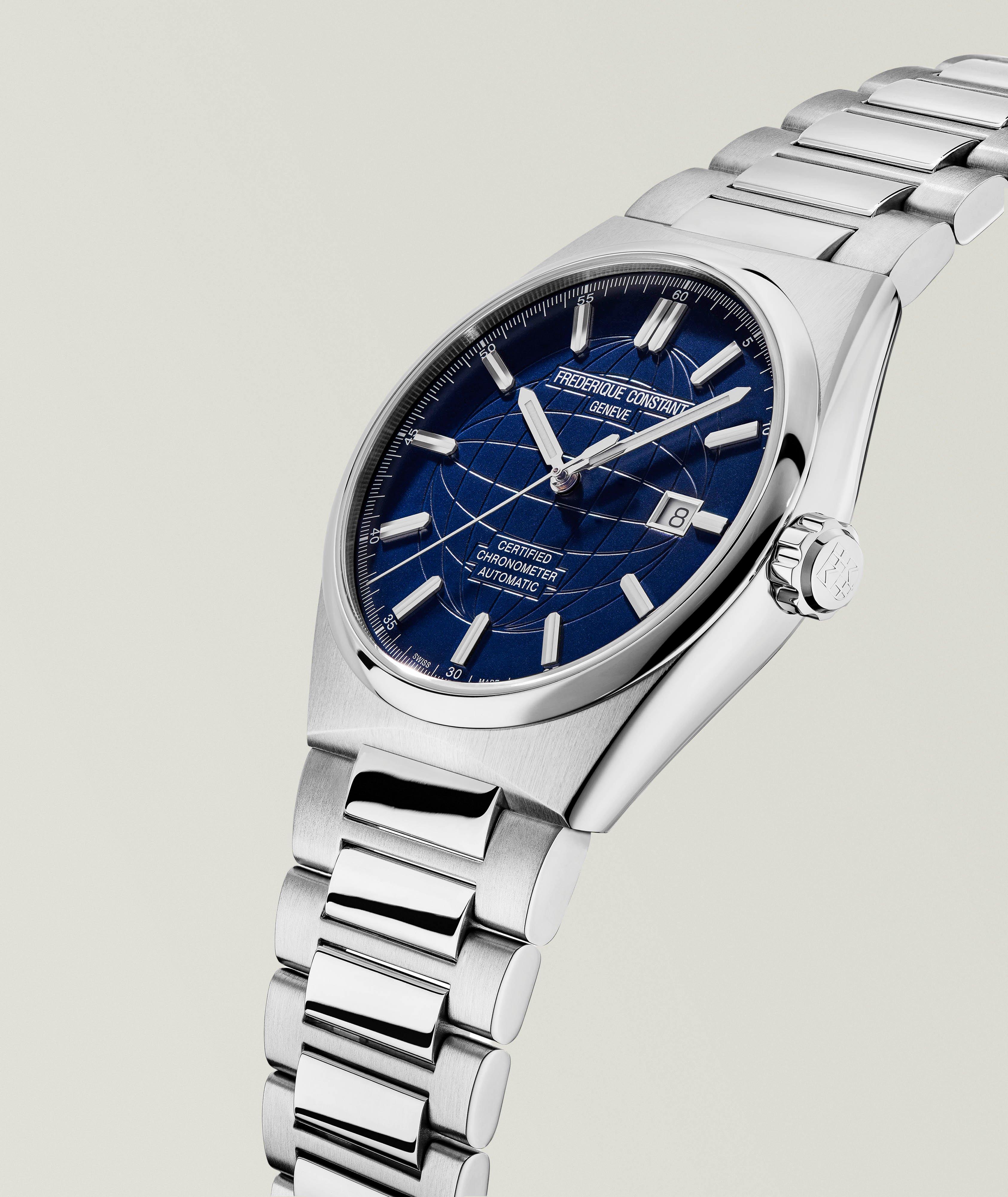 Highlife Automatic COSC Stainless Steel Bracelet Watch image 1