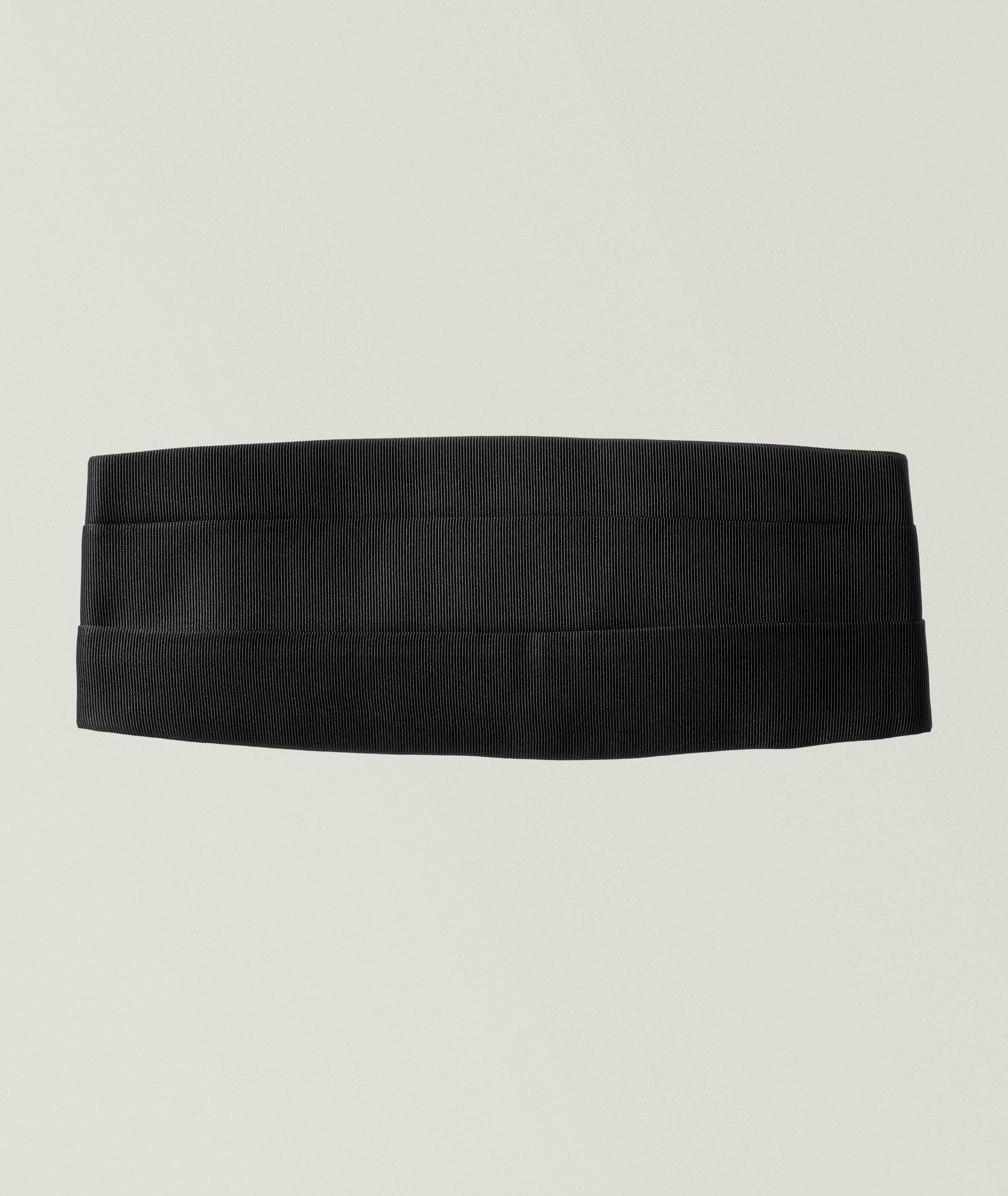 Ceinture de smoking en gros-grain de soie image 0