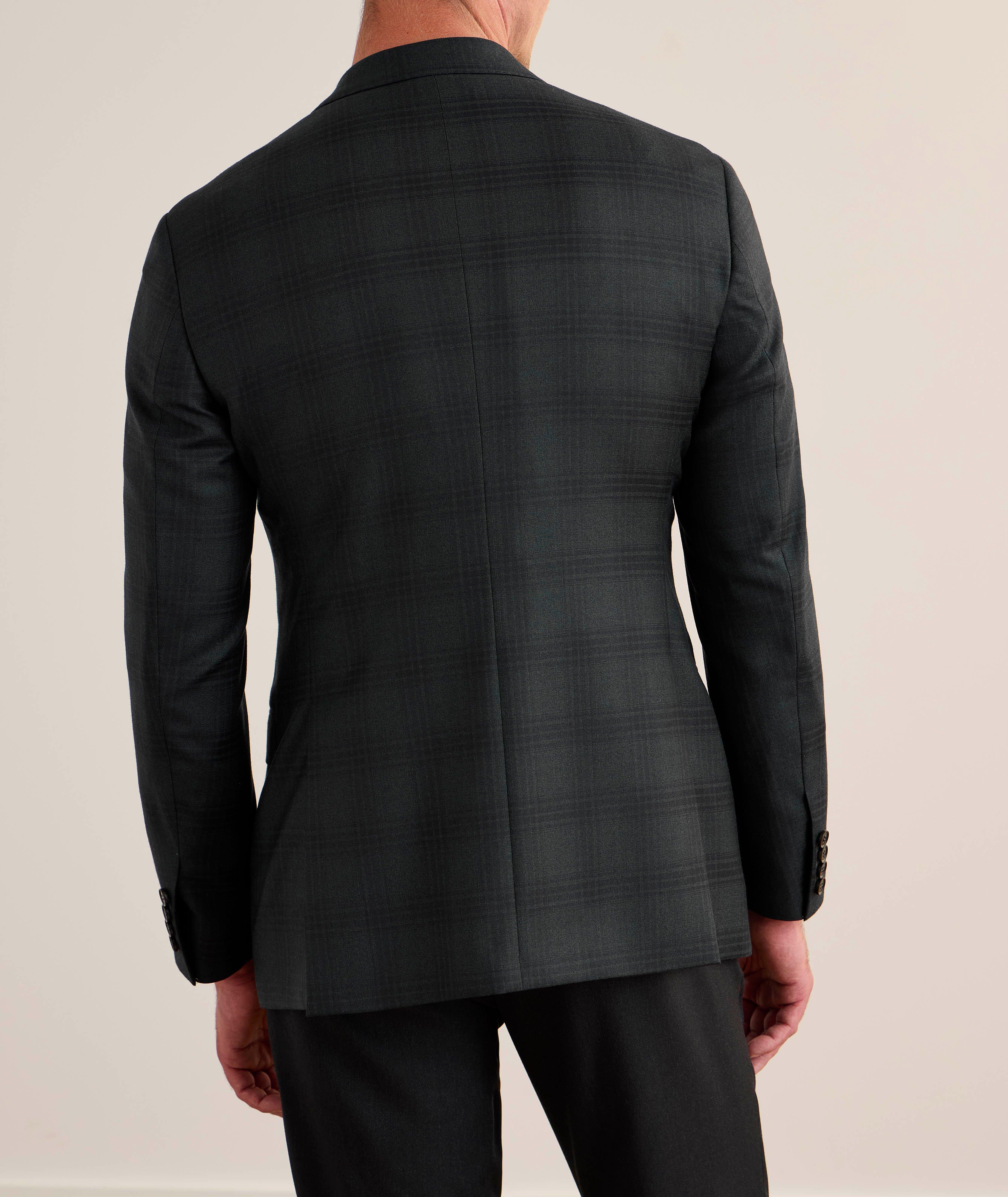 Plaid Virgin Wool-Cashmere Sport Jacket image 2
