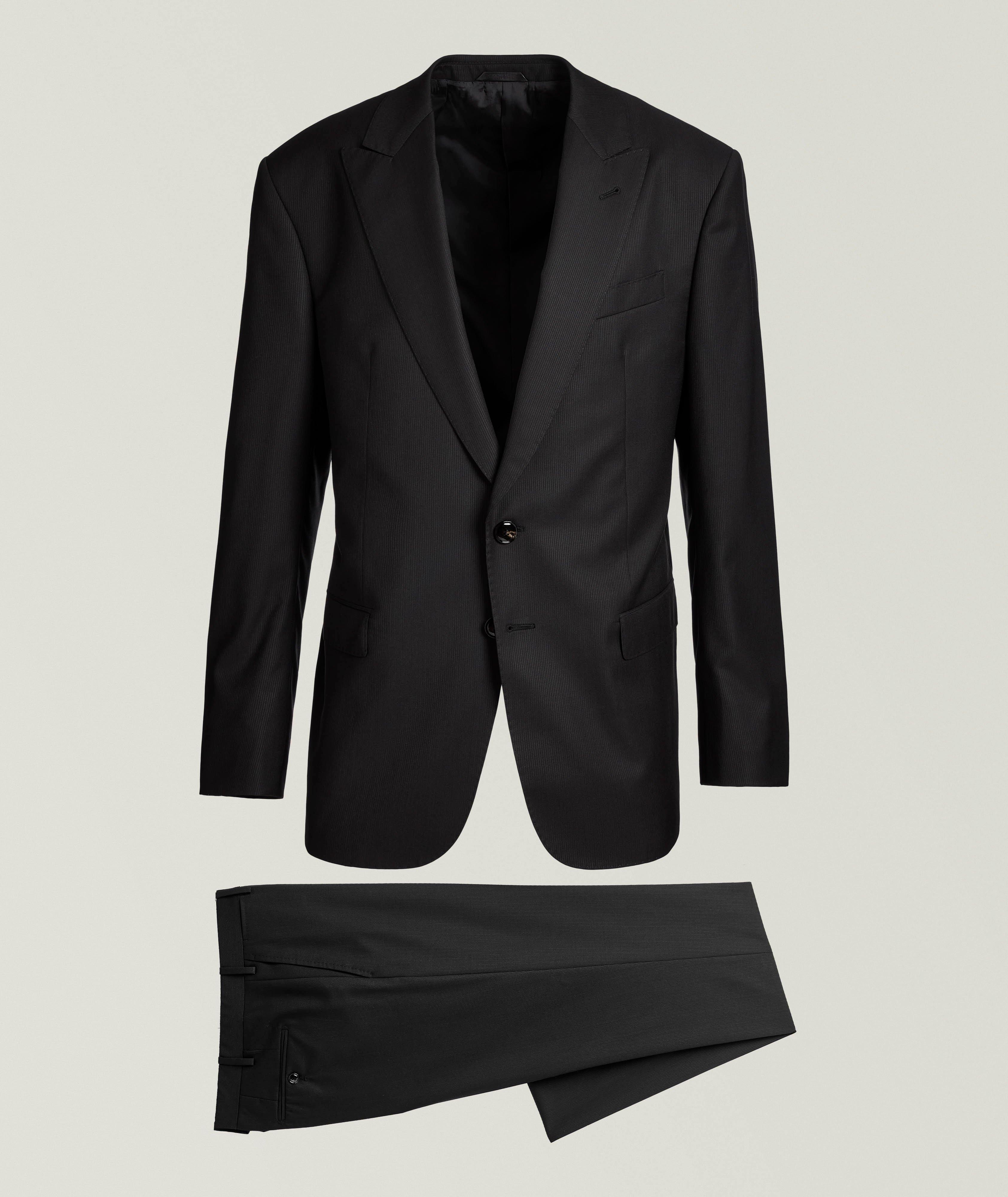 Pinstripe Virgin Wool Suit image 0