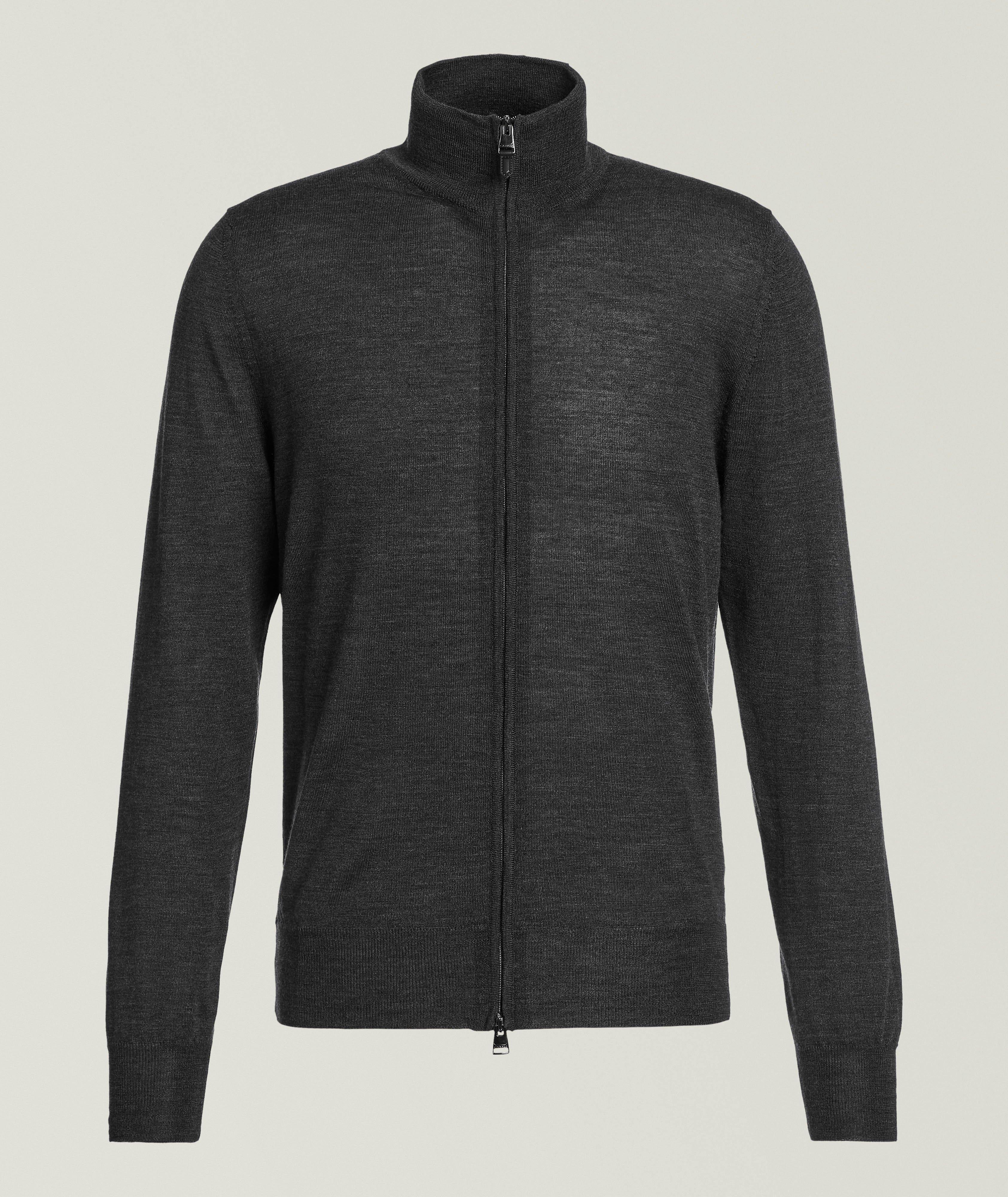 CHARCOAL GREY FULL ZIP image 0