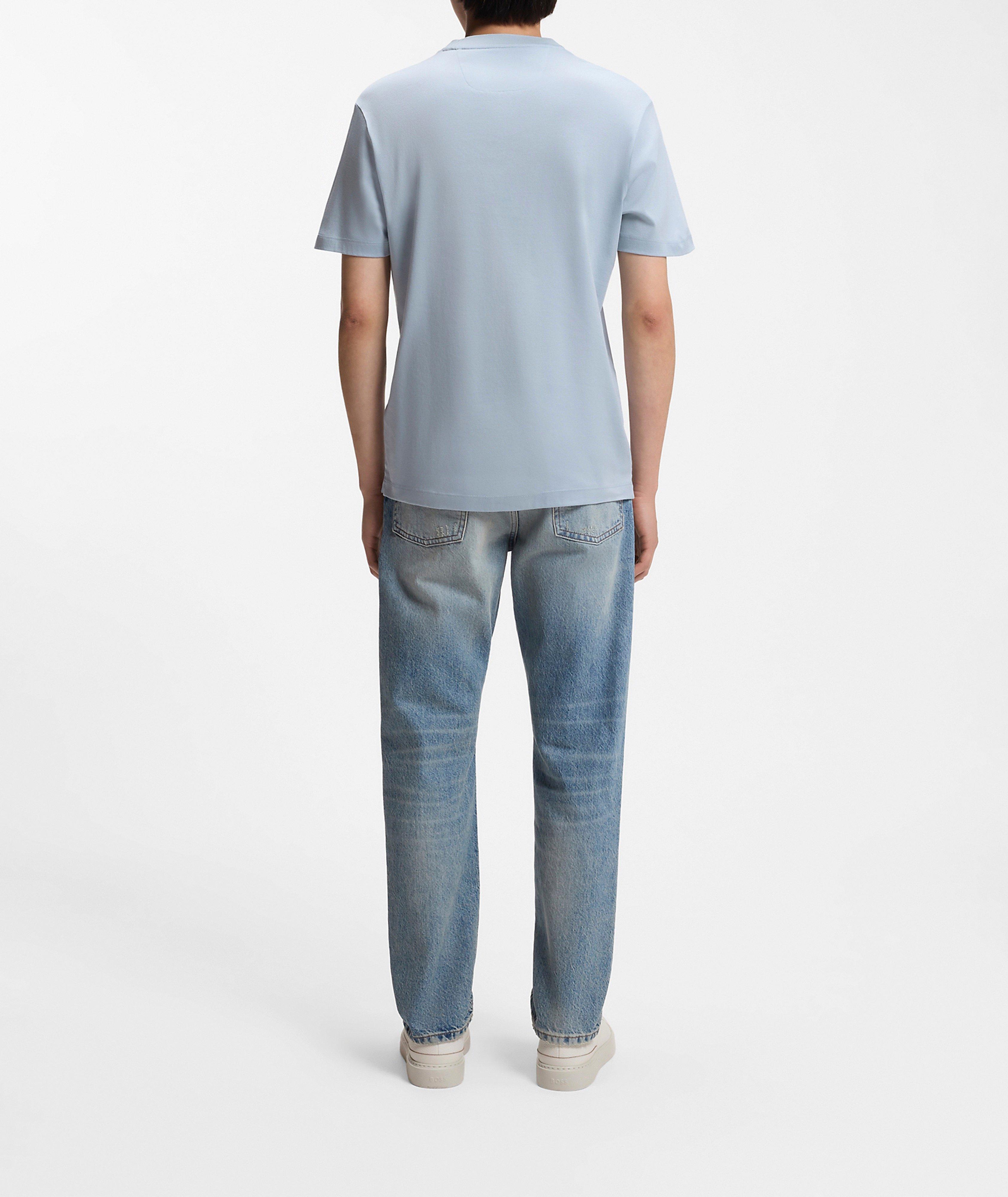 Tesar Mercerized Cotton Crewneck T-Shirt  image 2