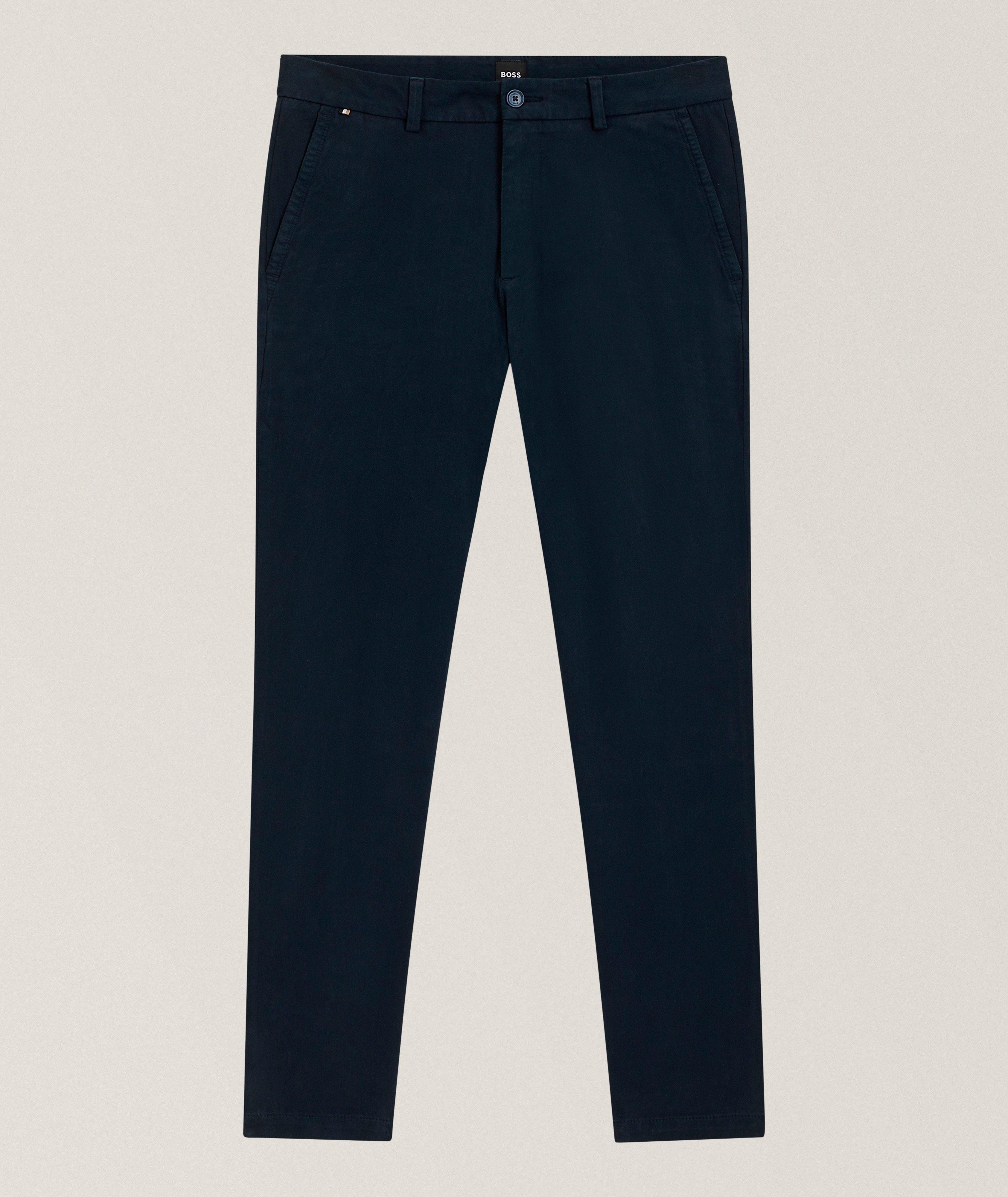 BOSS Kaiton Stretch-Cotton Twill Pants