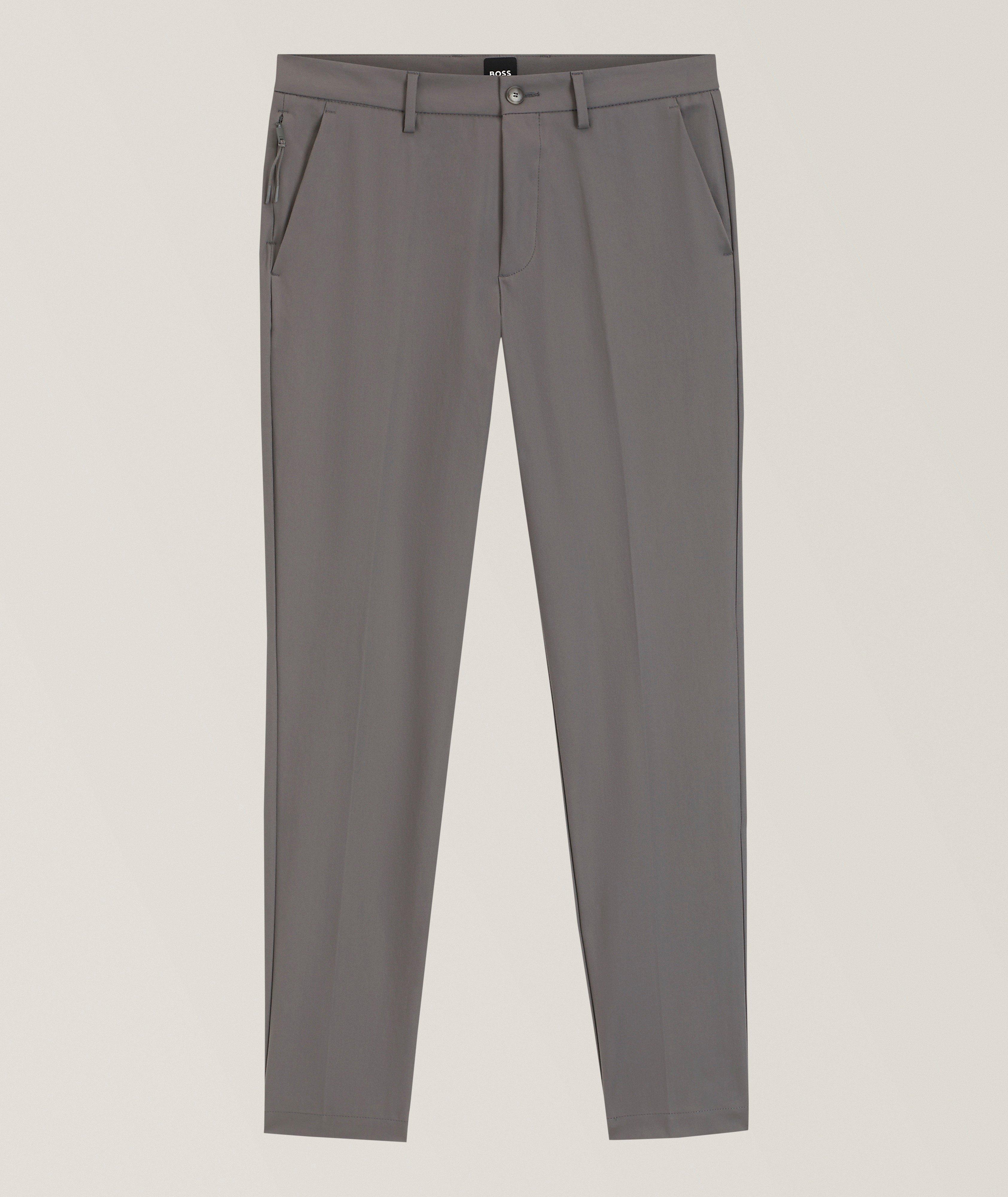 BOSS Kaiton Slim-Fit Stretch-Cotton Pants